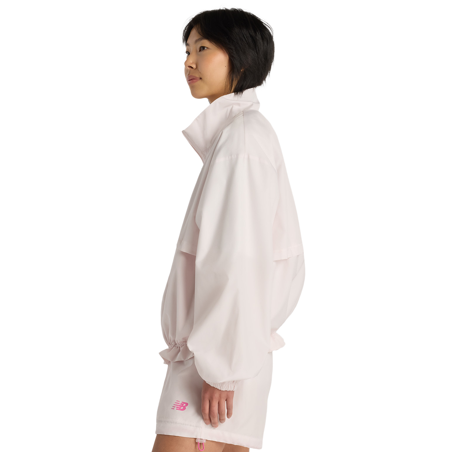 New Balance Trackside Woven Jacket - Women's - Pink Salt