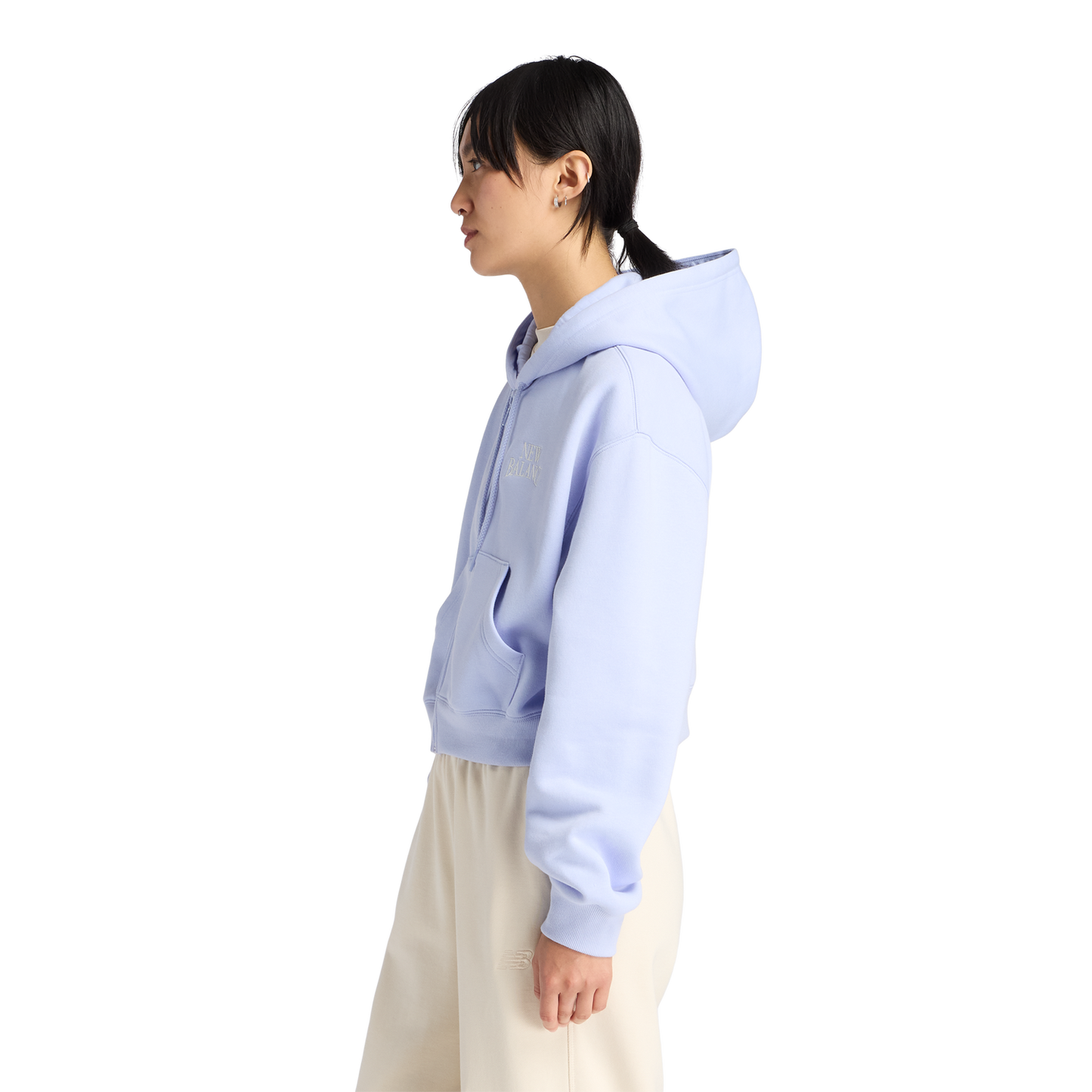 New Balance Linear Heritage Fleece Full-Zip - Women's - Daybreak/Daybreak