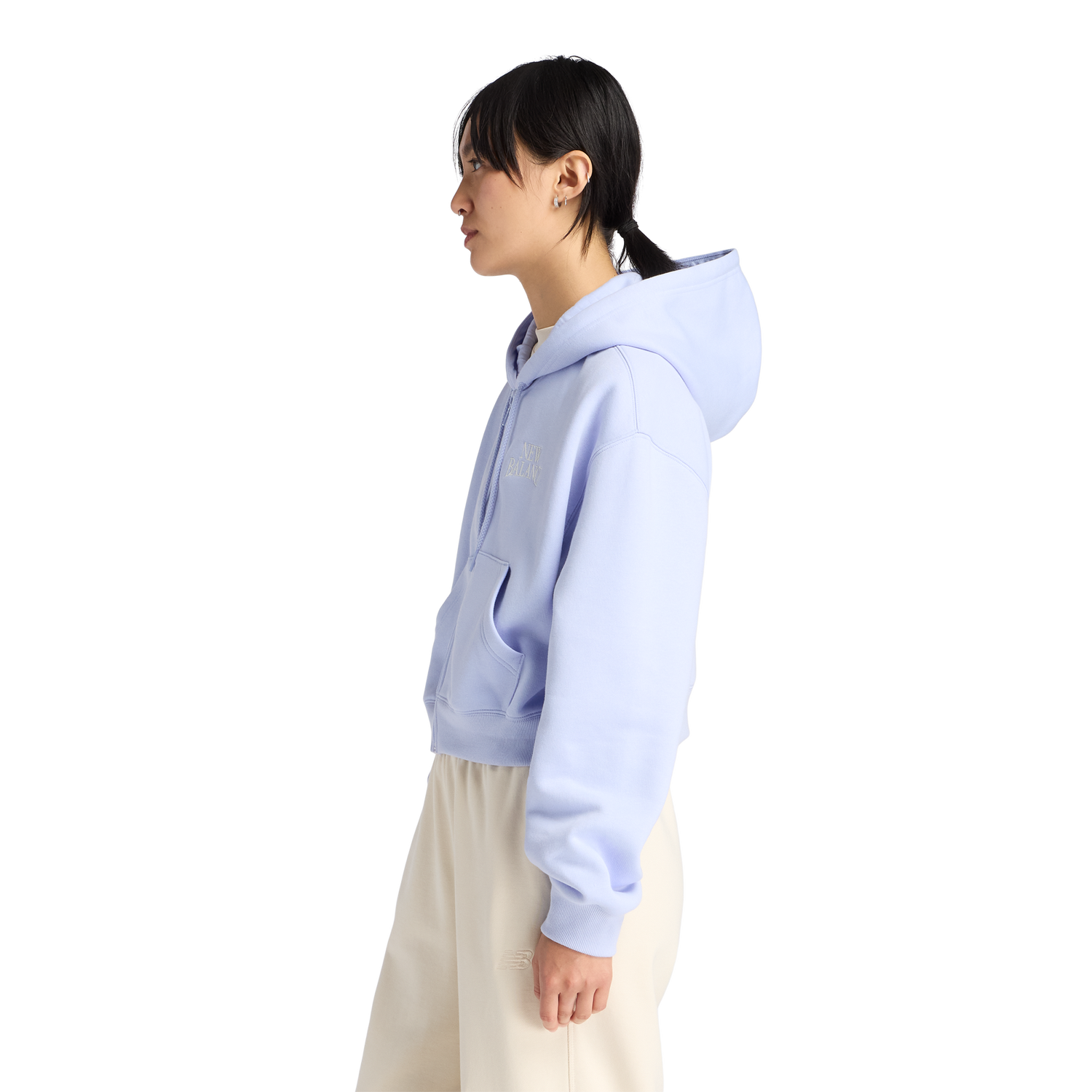 New Balance Linear Heritage Fleece Full-Zip - Women's - Daybreak/Daybreak