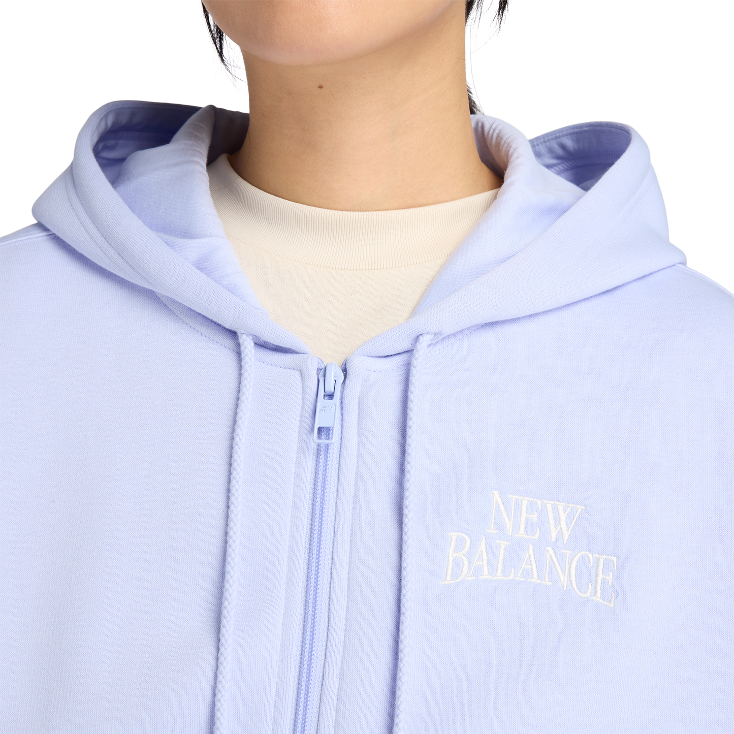 New Balance Linear Heritage Fleece Full-Zip - Women's - Daybreak/Daybreak