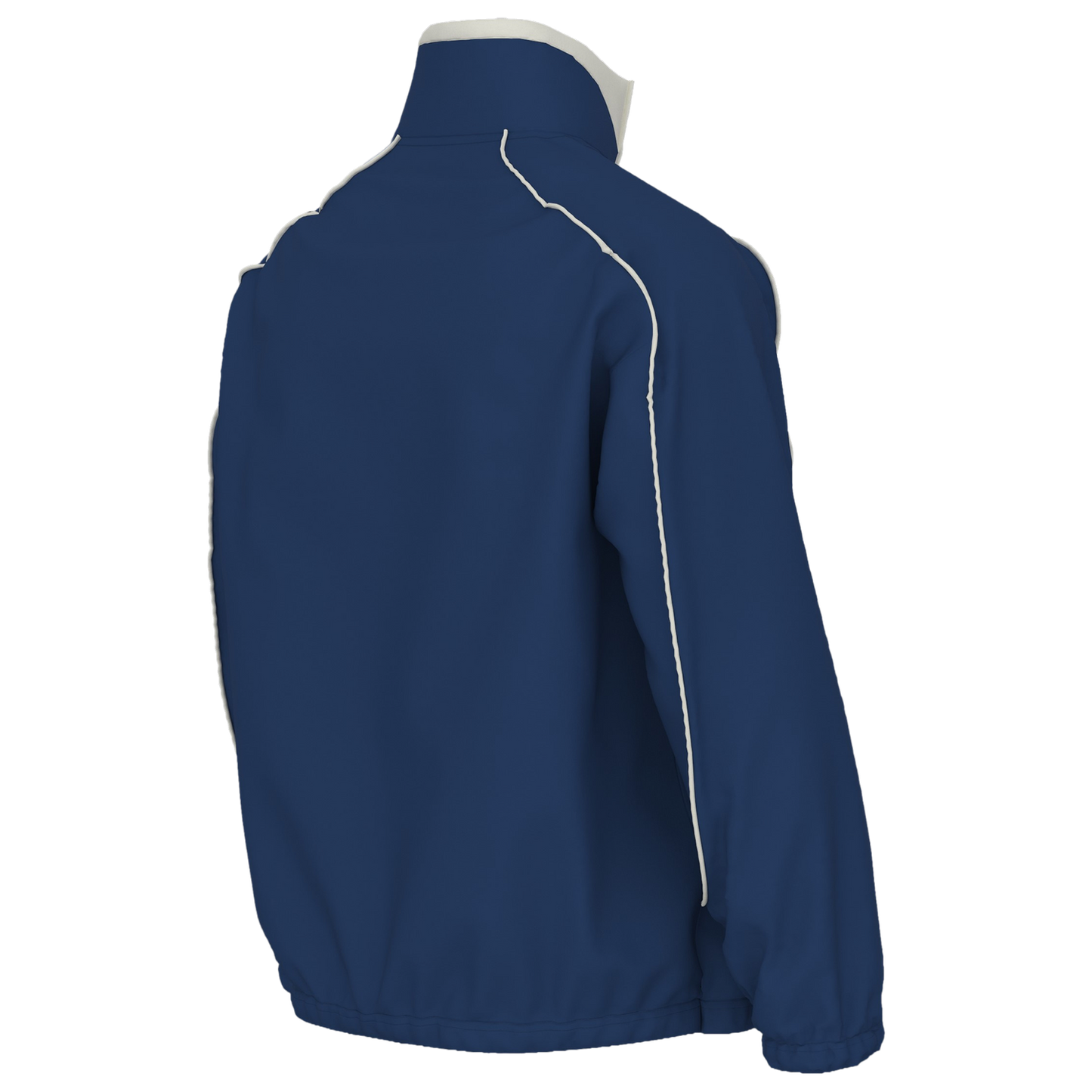 New Balance Basketball Oversized Print Woven Jacket - Men's - White/Royal