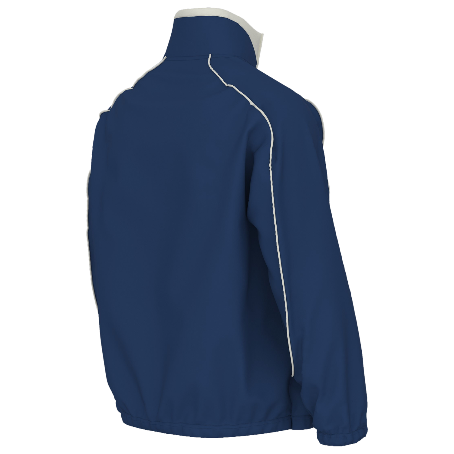 New Balance Basketball Oversized Print Woven Jacket - Men's - White/Royal