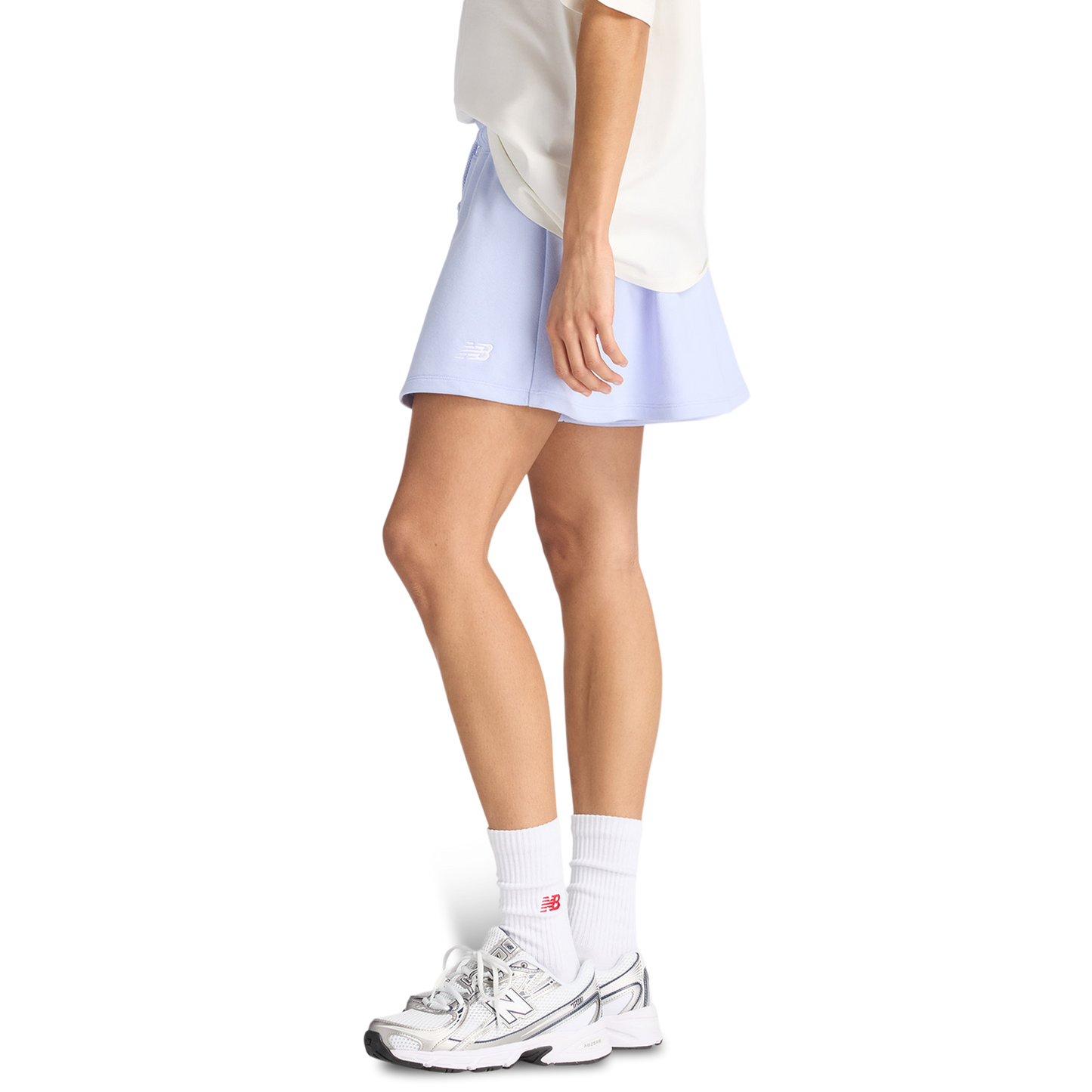 New Balance French Terry Circle Shorts - Women's - Daybreak