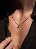 FORGED CROSS CHAIN | 18K Gold