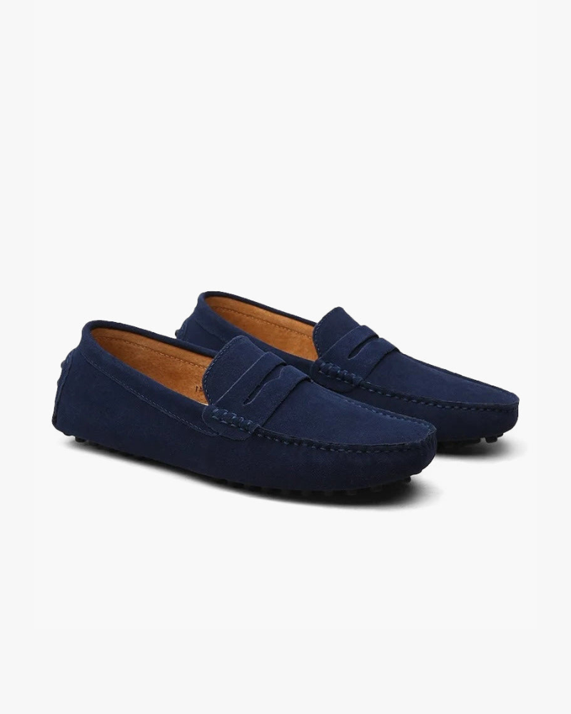 Suede Driver Loafers - foto 2