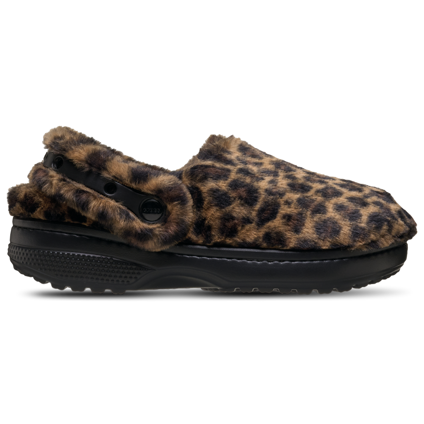 Crocs Classic Clogs Fur - Women's - Black/Brown