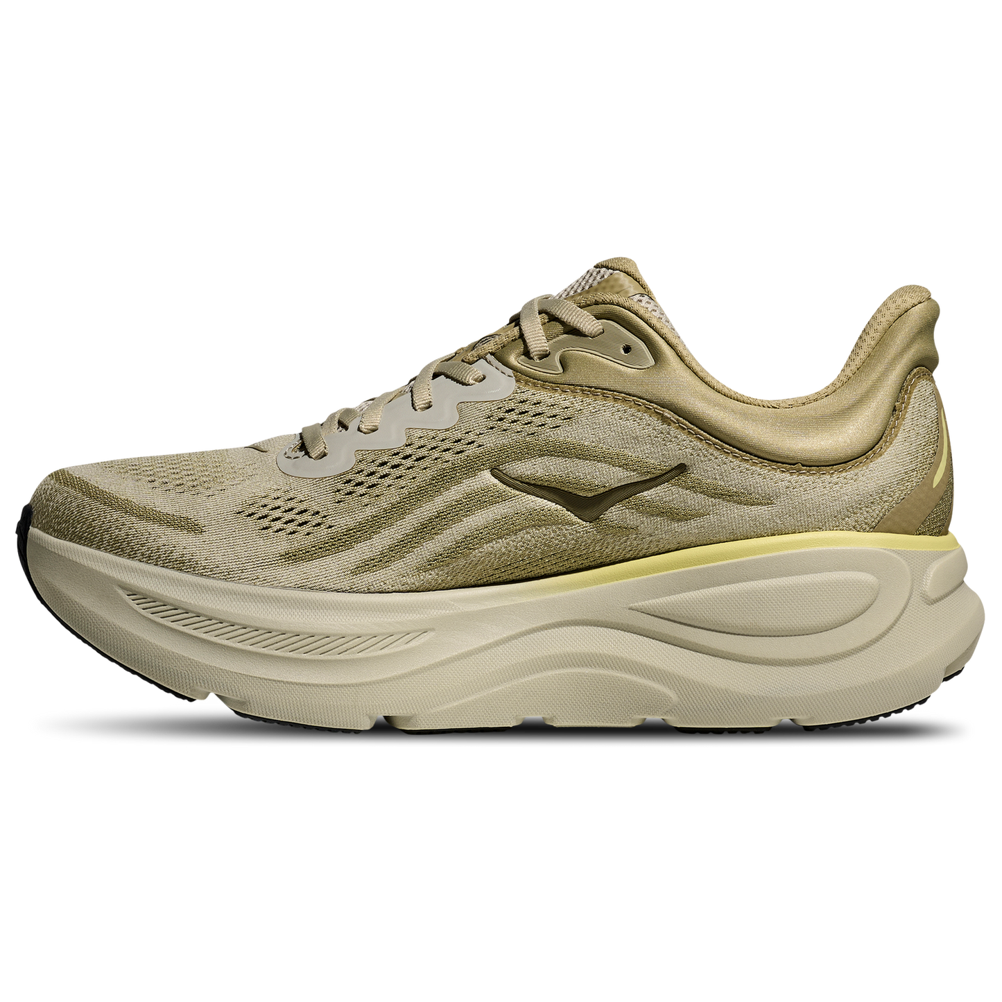 HOKA Bondi 9 - Men's - Grassland/Oyster Mushroom