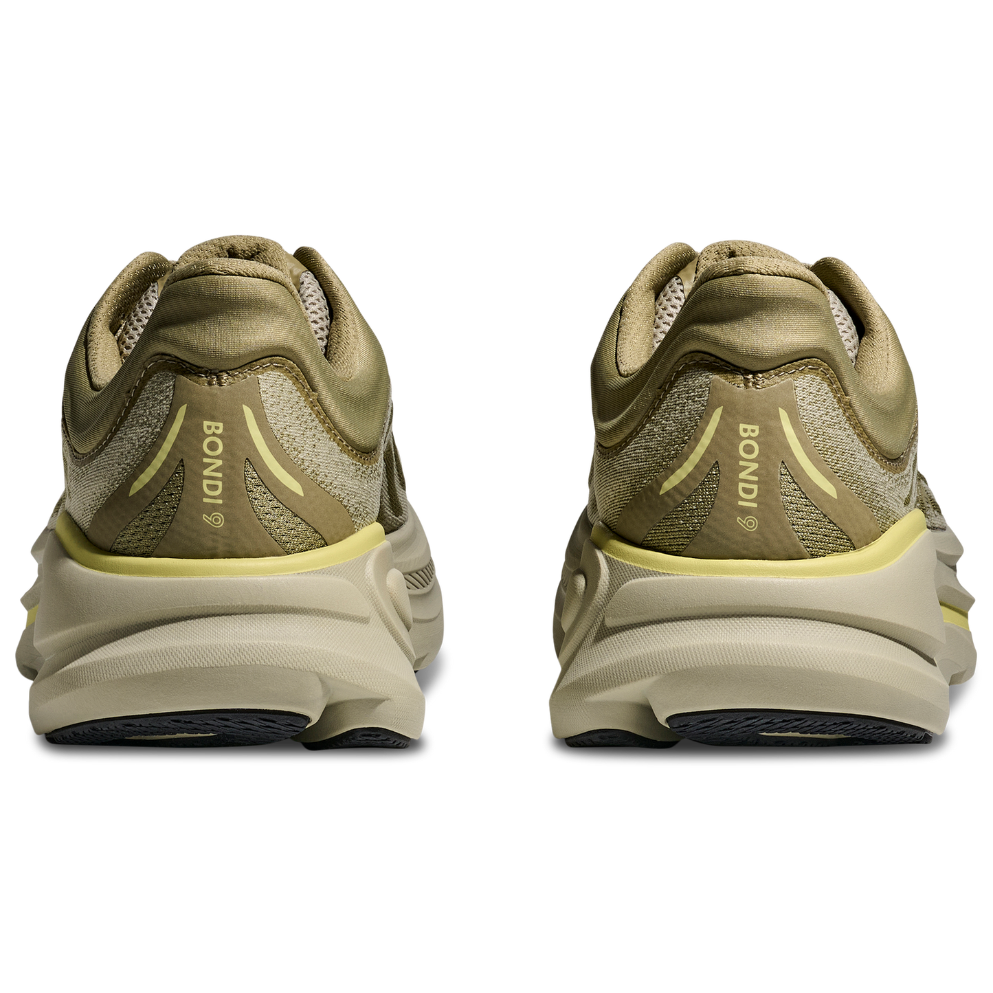 HOKA Bondi 9 - Men's - Grassland/Oyster Mushroom