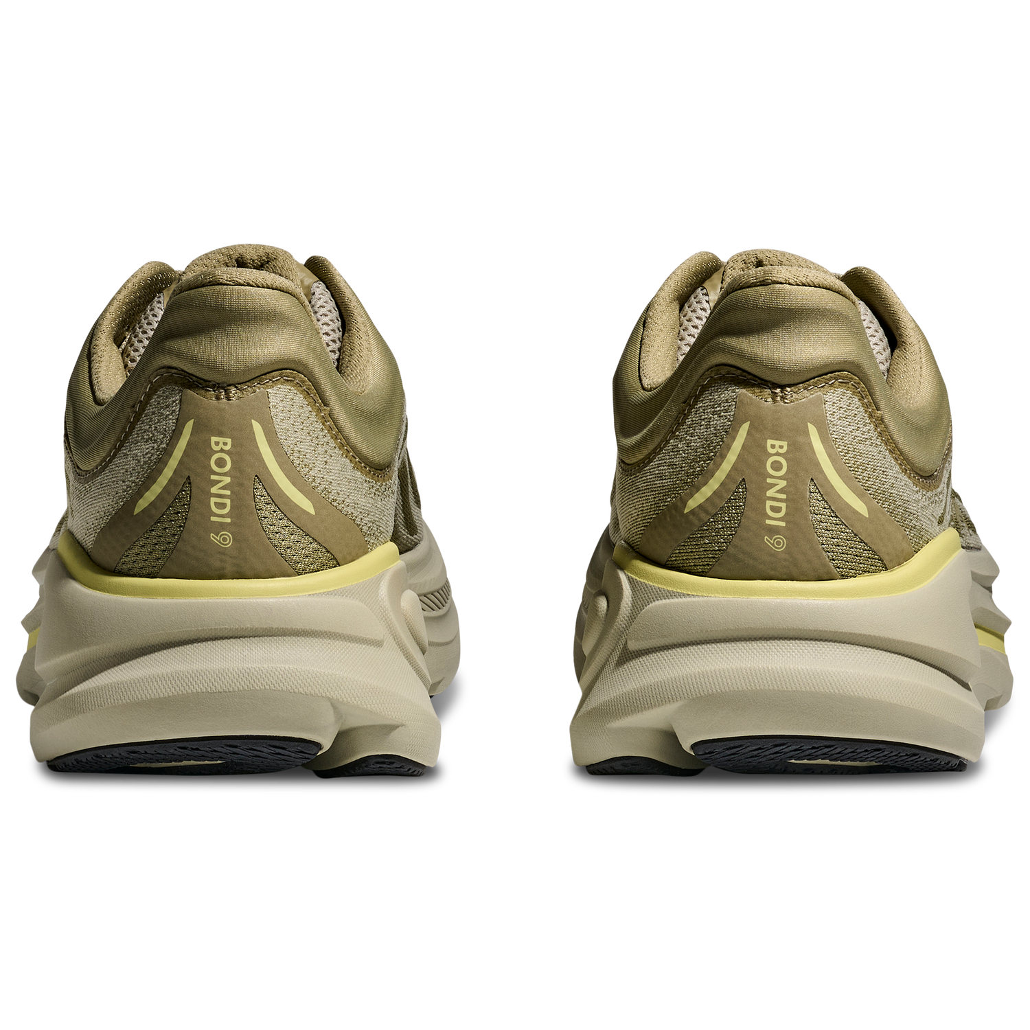 HOKA Bondi 9 - Men's - Grassland/Oyster Mushroom