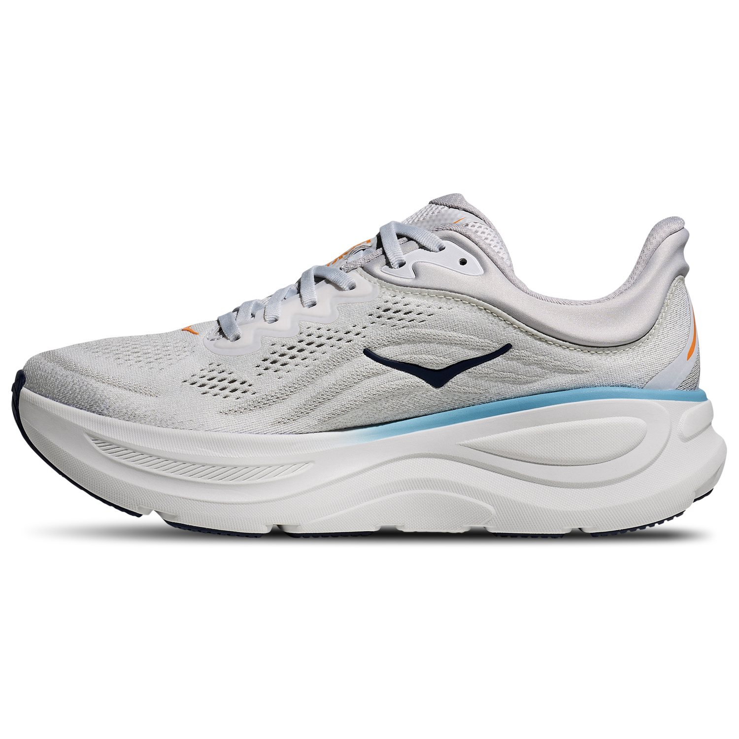 HOKA Bondi 9 - Men's - Blue/Cosmic Grey/Stardust