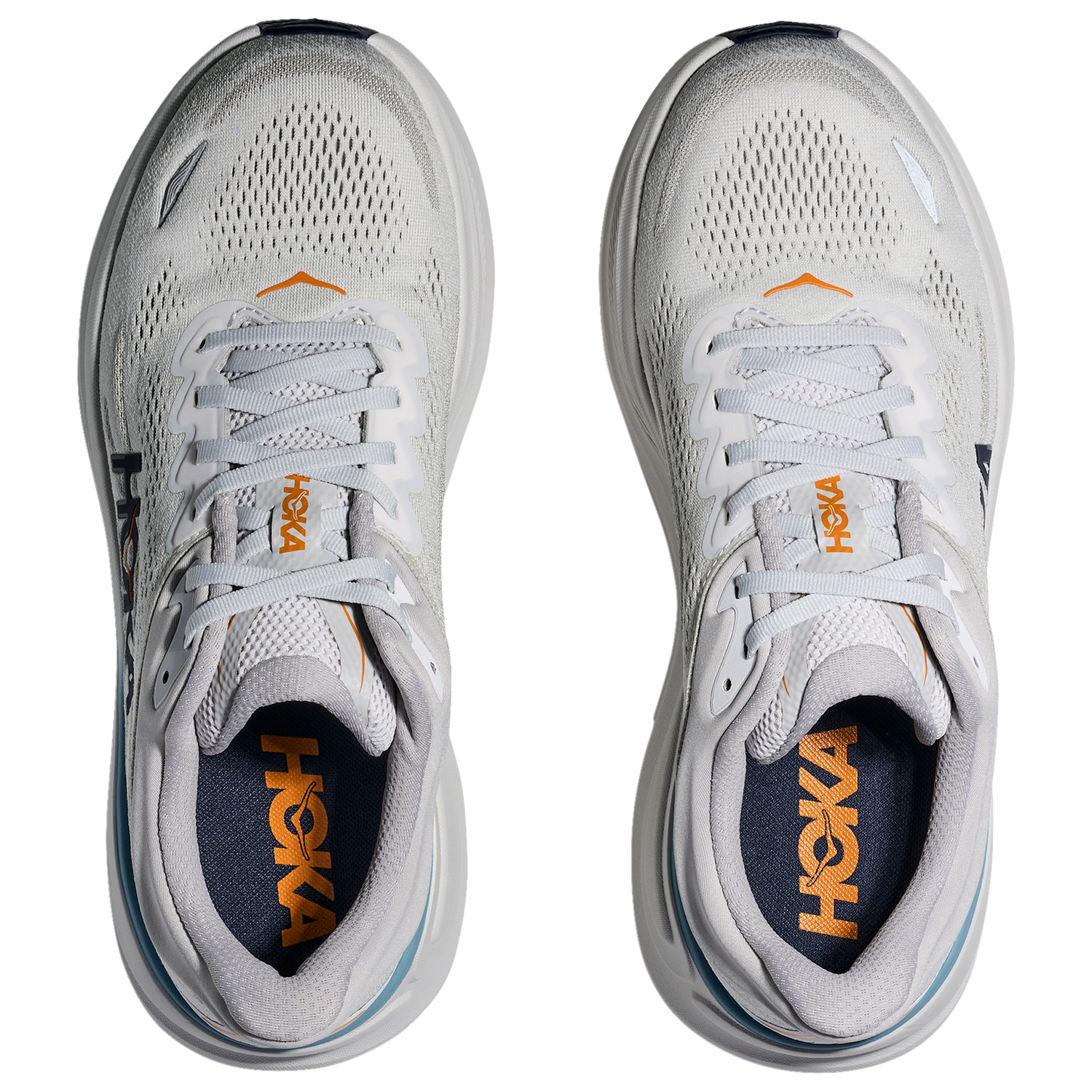 HOKA Bondi 9 - Men's - Blue/Cosmic Grey/Stardust