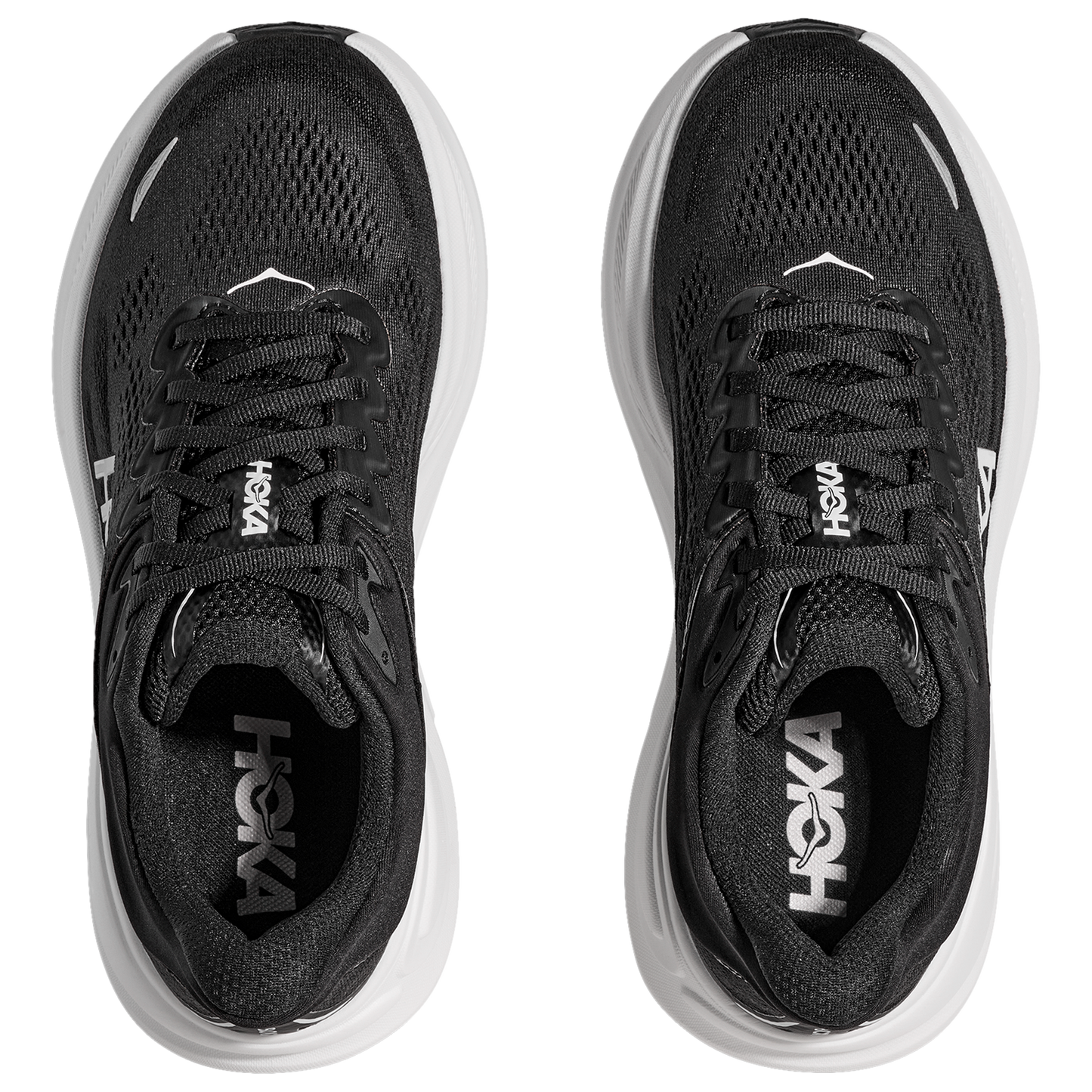 HOKA Bondi 9 - Women's - Black/White