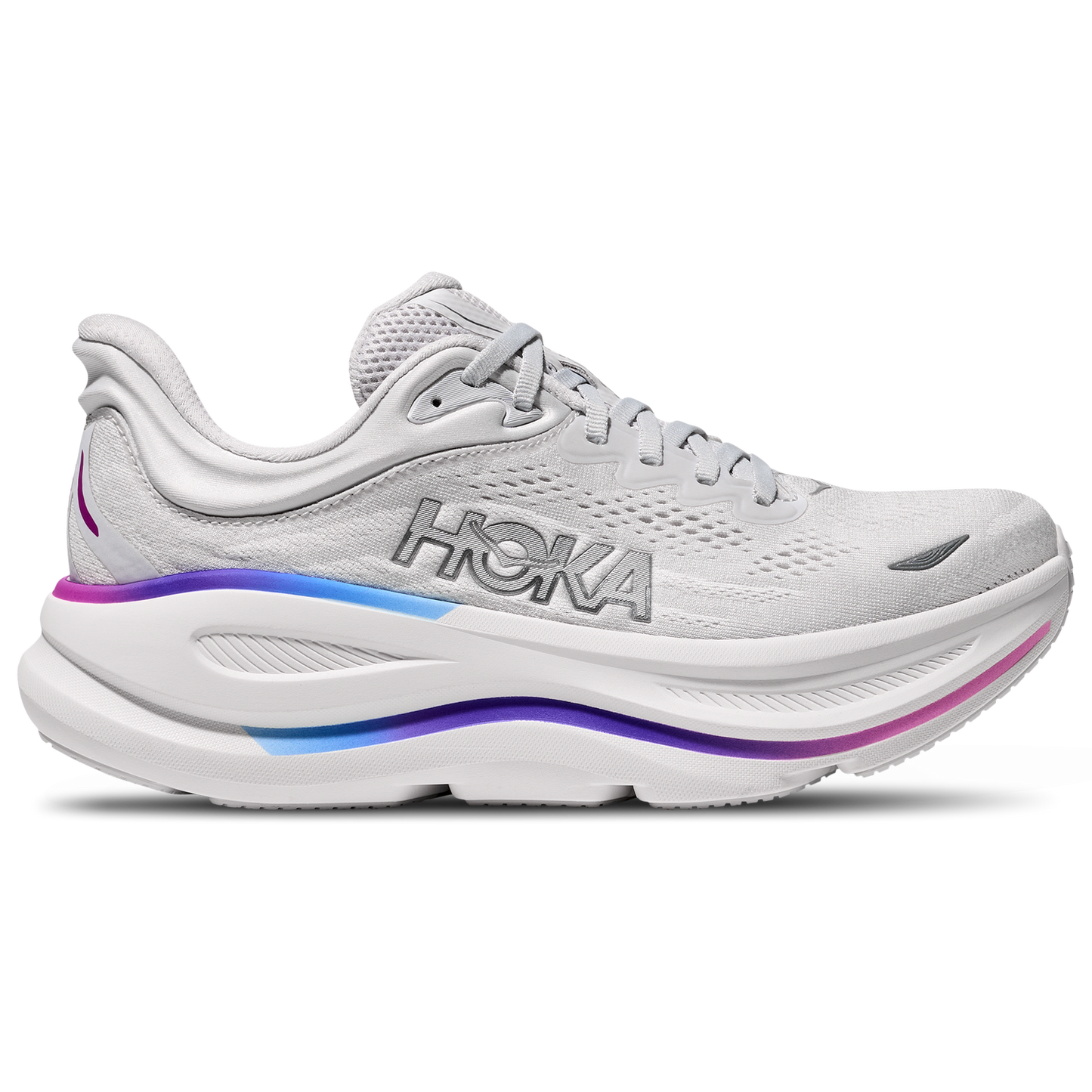 HOKA Bondi 9 - Women's - Cosmic Grey/White