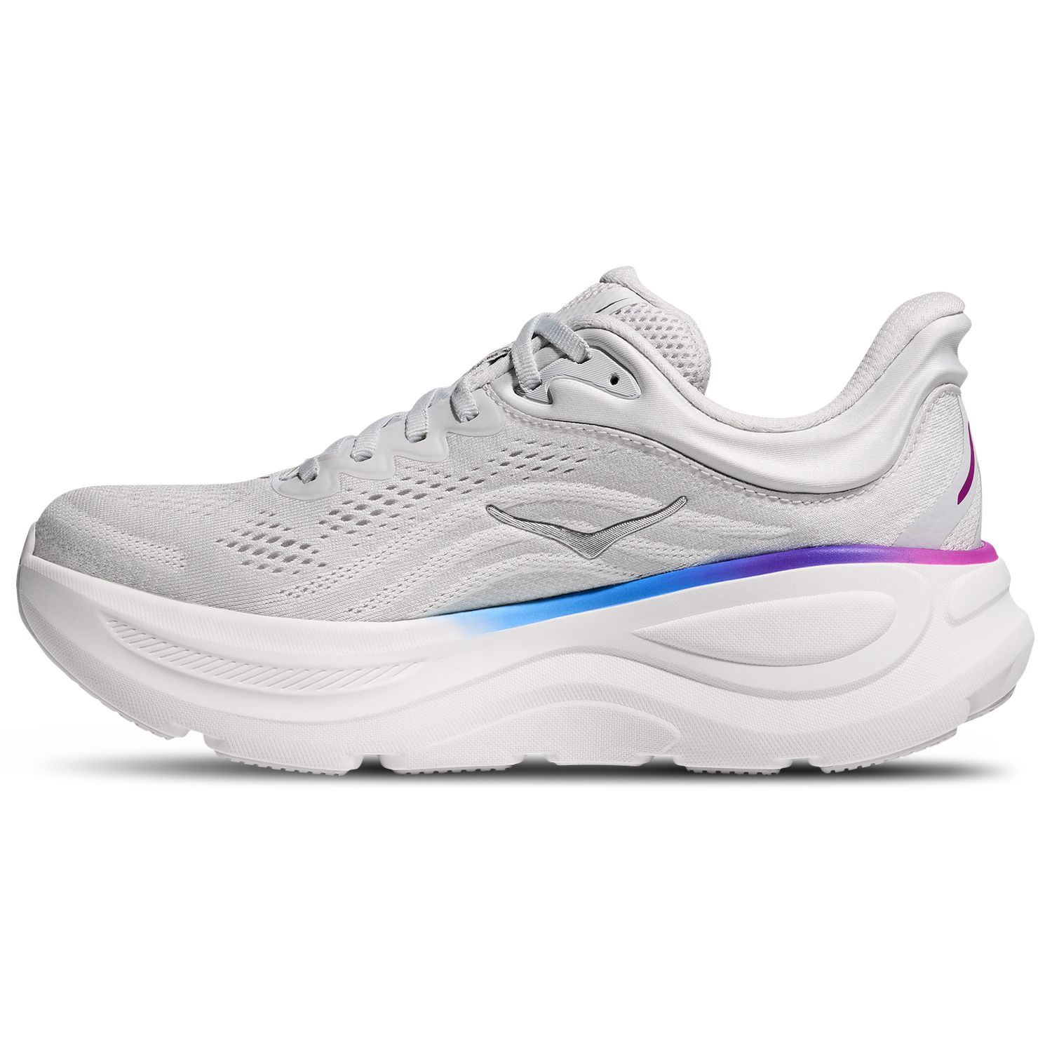 HOKA Bondi 9 - Women's - Cosmic Grey/White