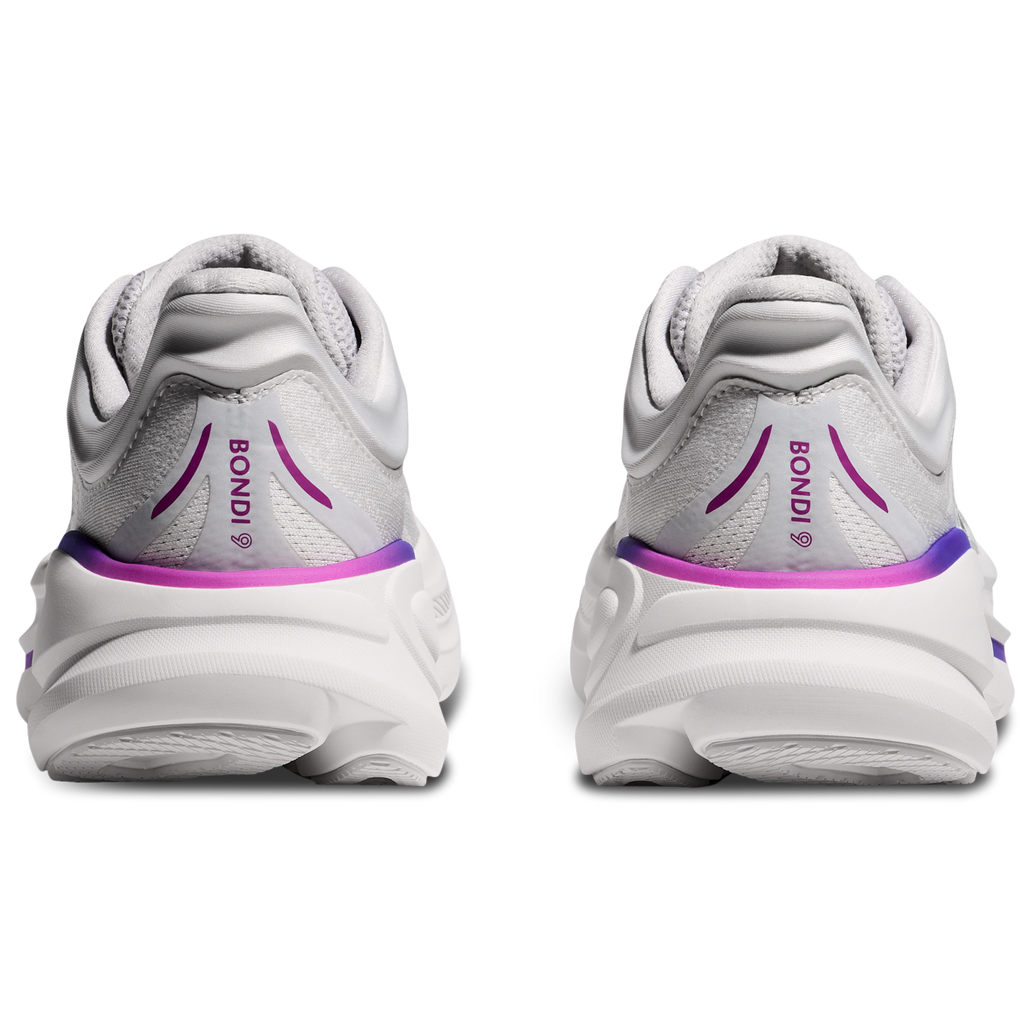 HOKA Bondi 9 - Women's - Cosmic Grey/White