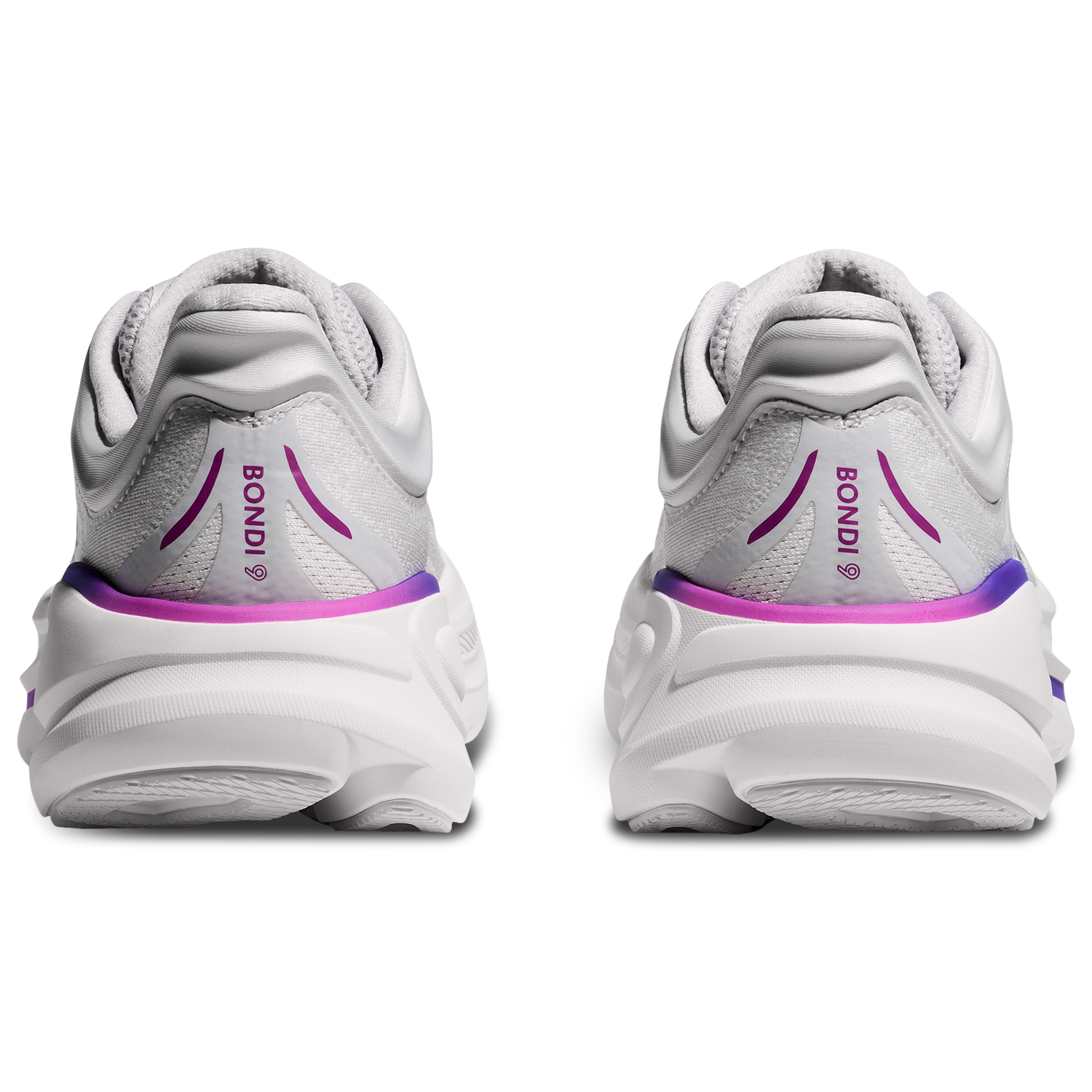 HOKA Bondi 9 - Women's - Cosmic Grey/White