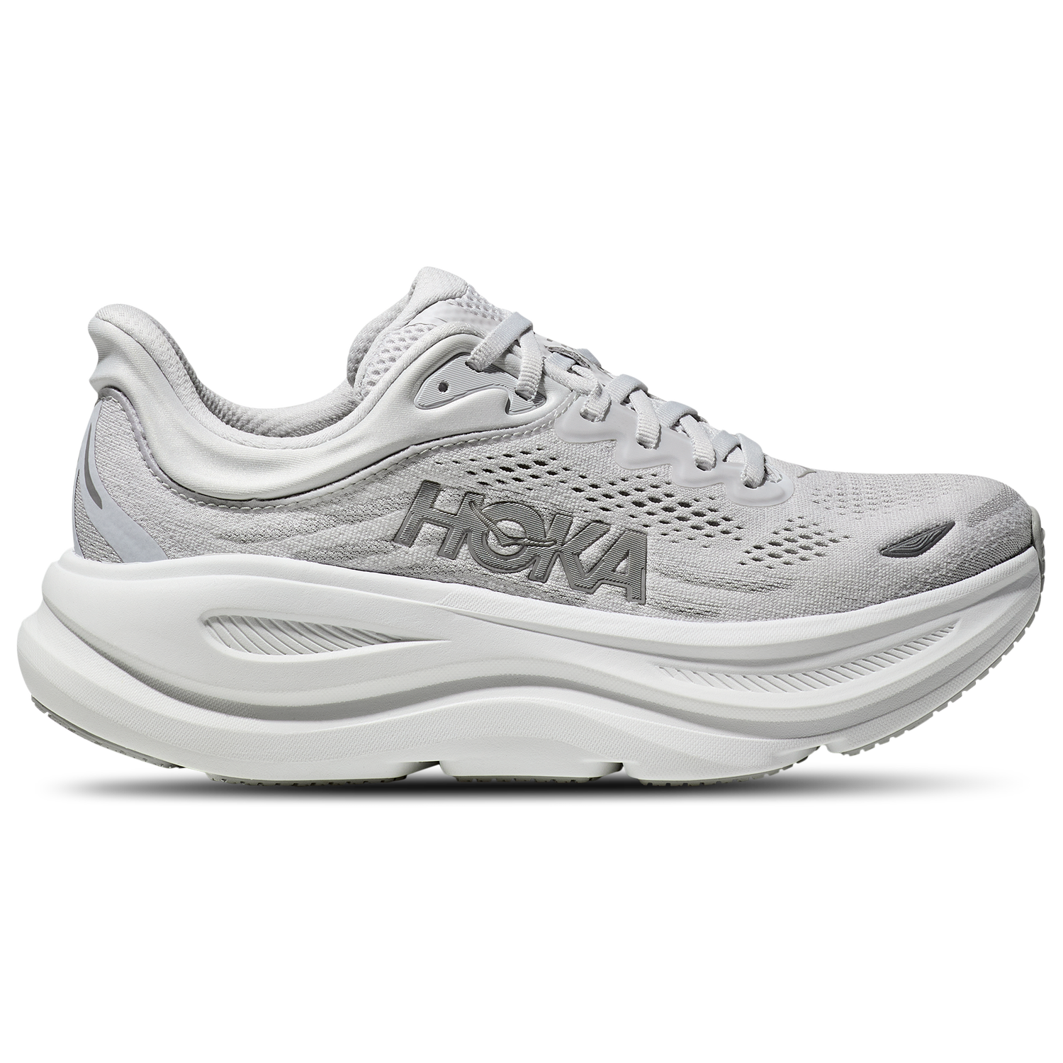 HOKA Bondi 9 - Women's - Stardust/Silver