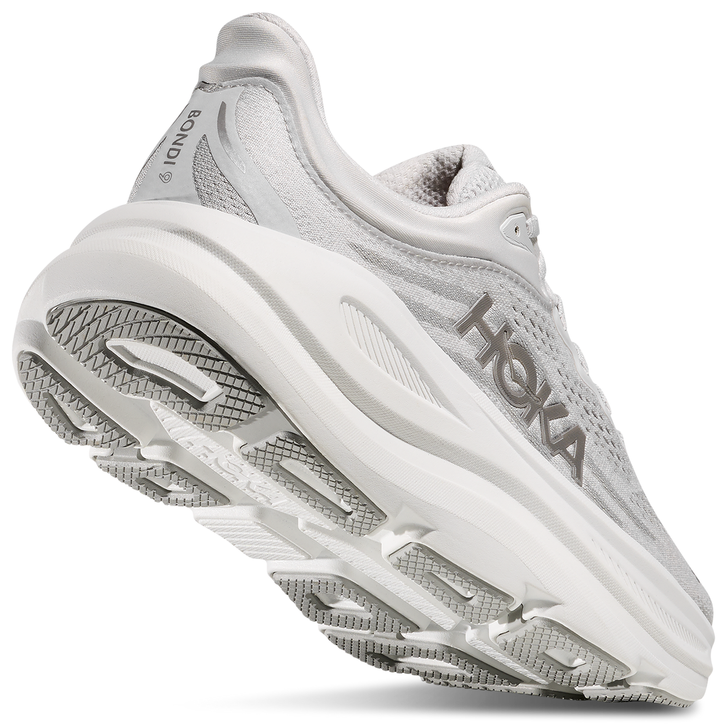 HOKA Bondi 9 - Women's - Stardust/Silver
