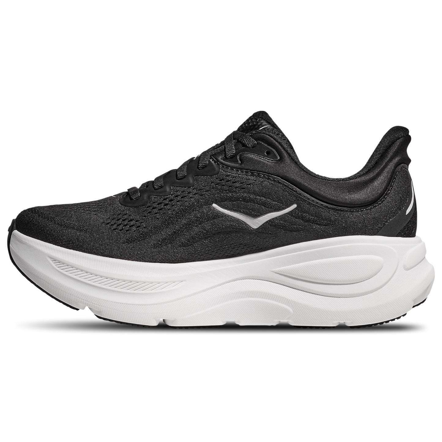 HOKA Bondi 9 - Men's - White/Black