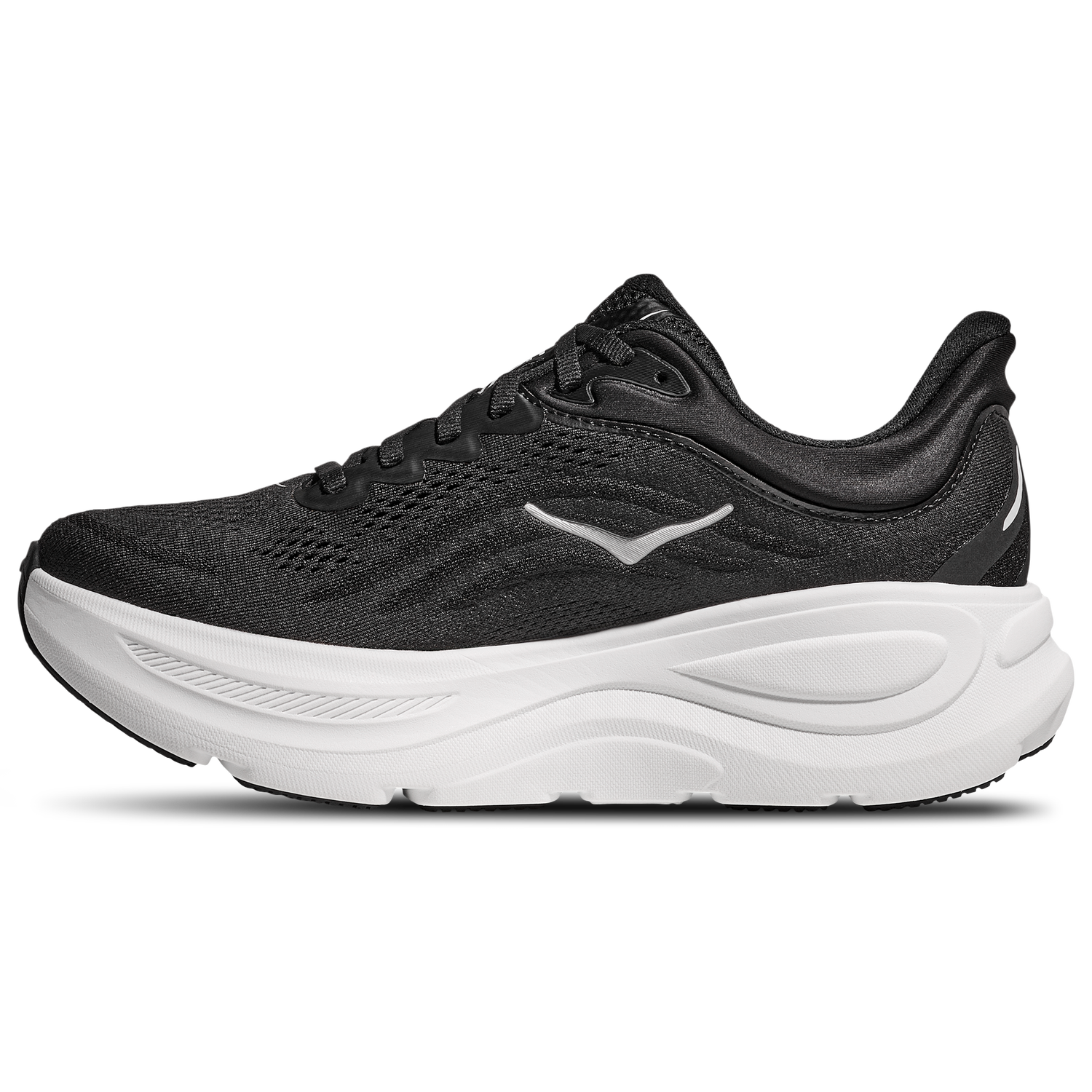 HOKA Bondi 9 - Men's - White/Black