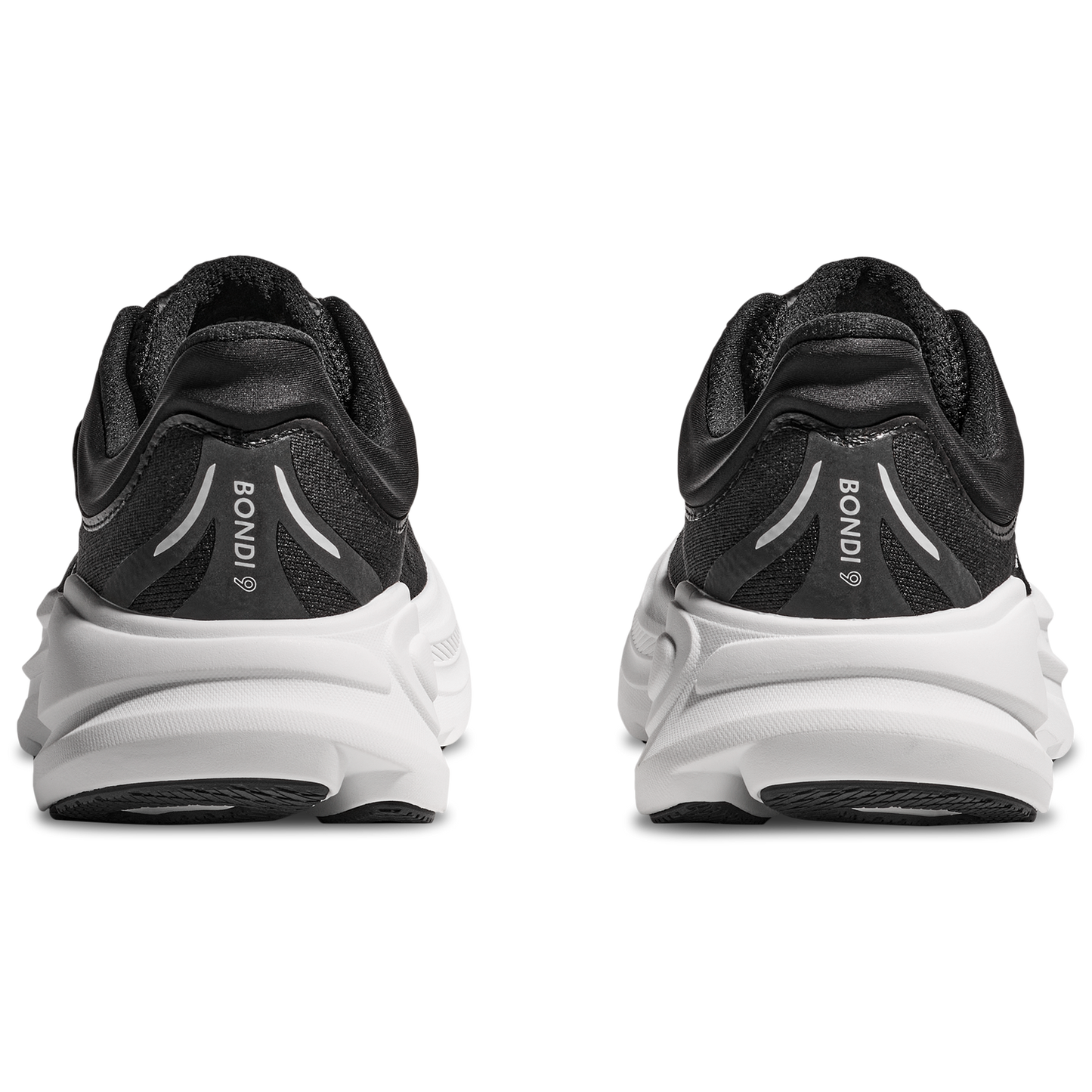 HOKA Bondi 9 - Men's - White/Black