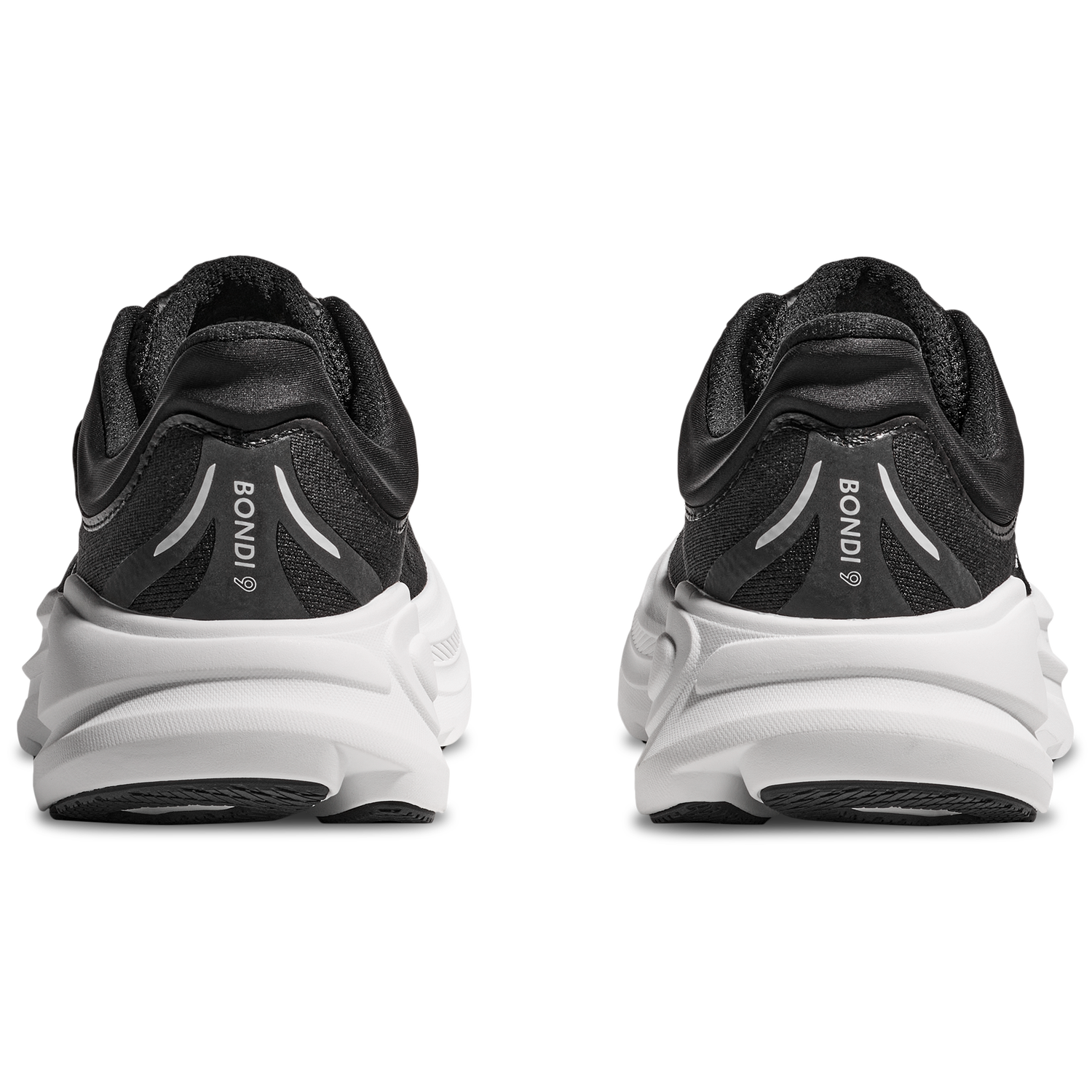 HOKA Bondi 9 - Men's - White/Black