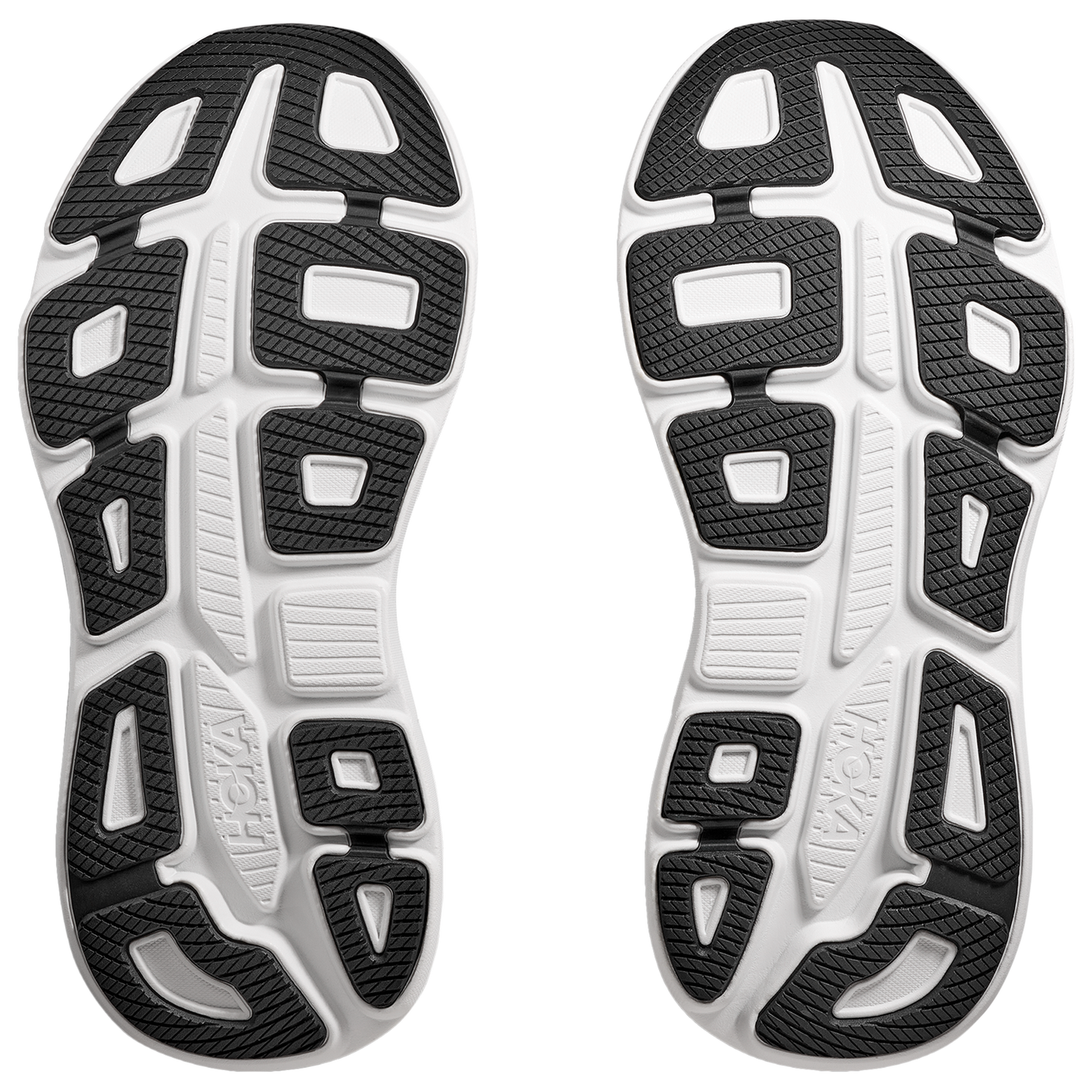 HOKA Bondi 9 - Men's - White/Black