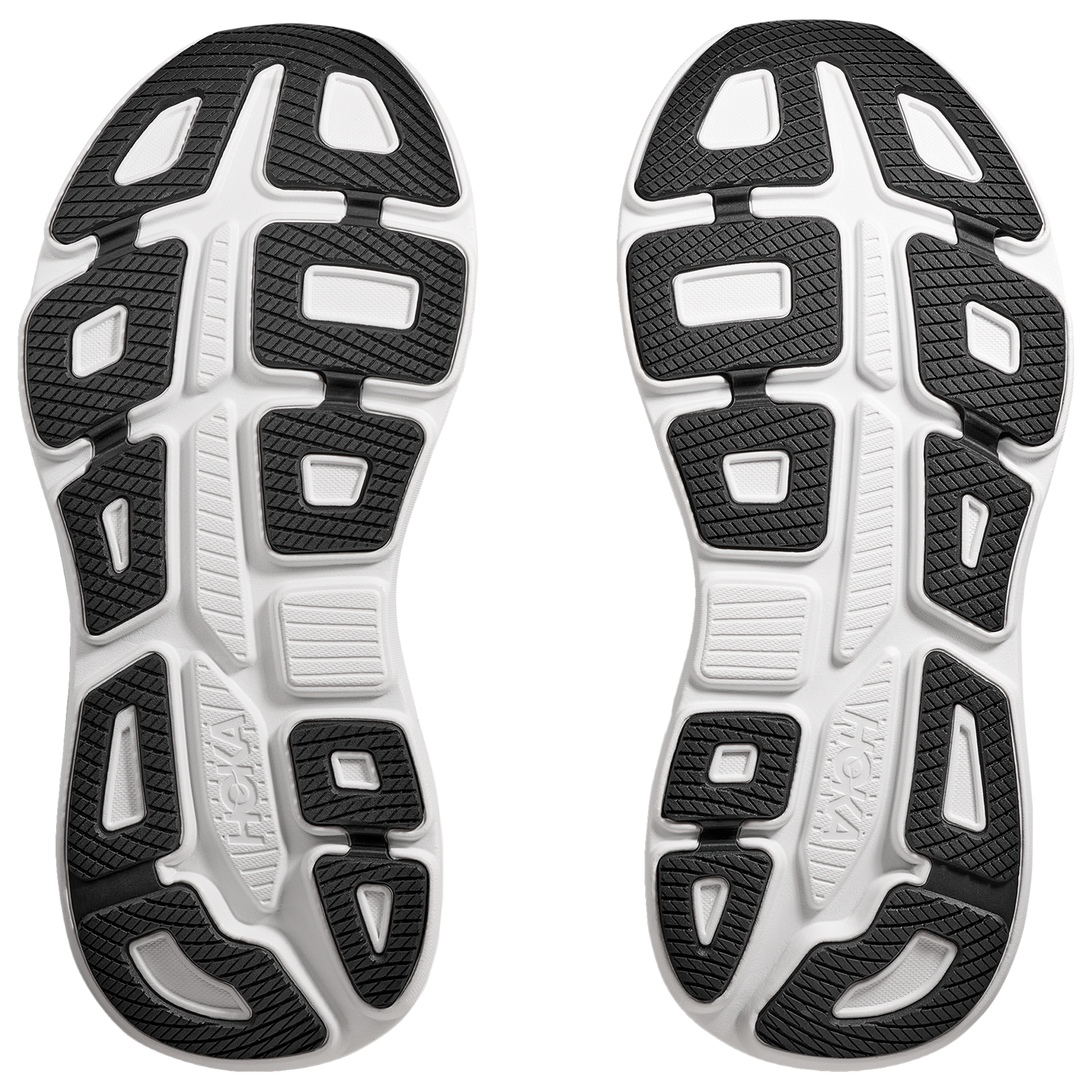 HOKA Bondi 9 - Men's - White/Black