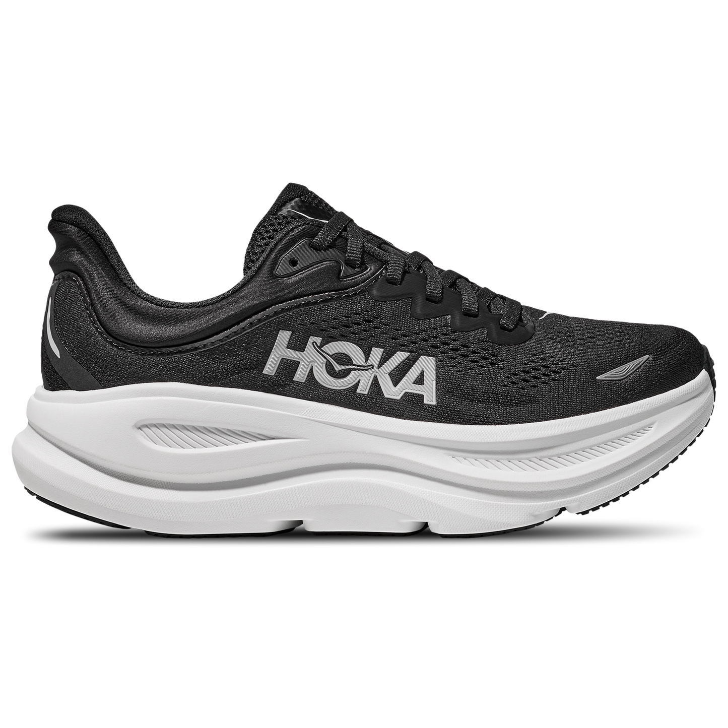 HOKA Bondi 9 - Women's - White/Black