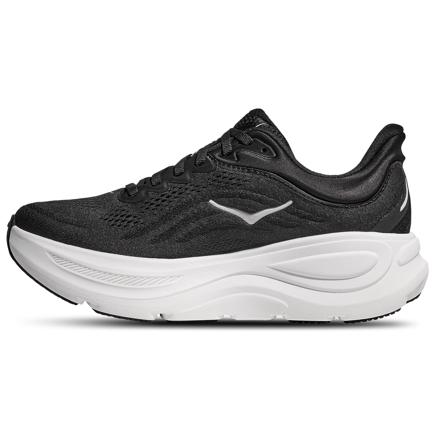 HOKA Bondi 9 - Women's - White/Black