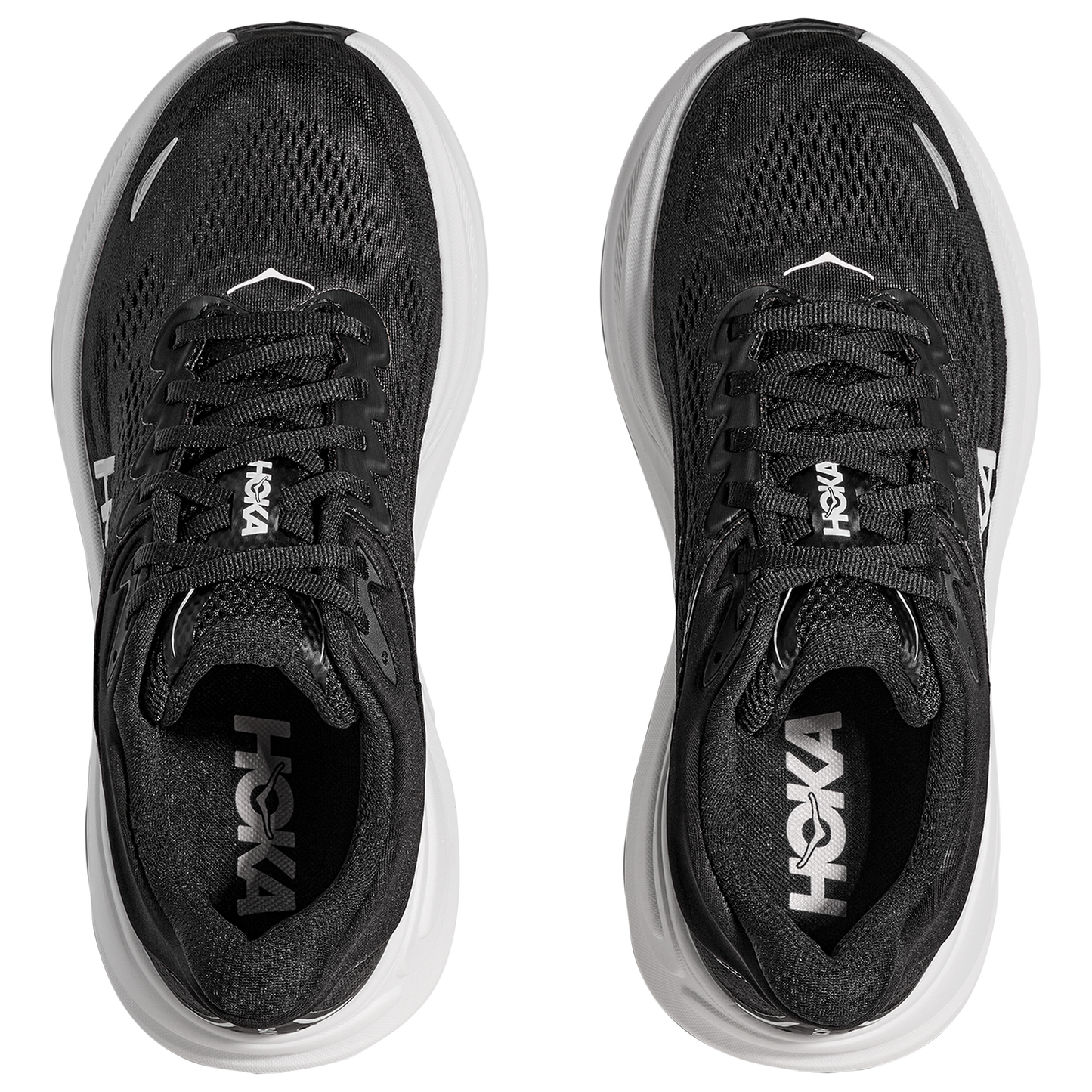 HOKA Bondi 9 - Women's - White/Black