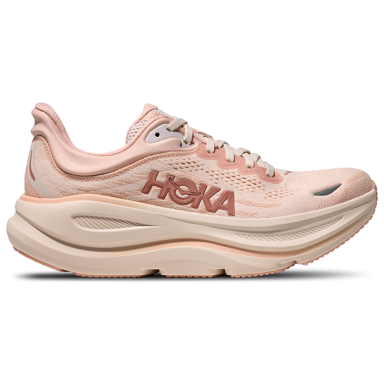 HOKA Bondi 9 - Women's - Rose Latte/Rose Cream
