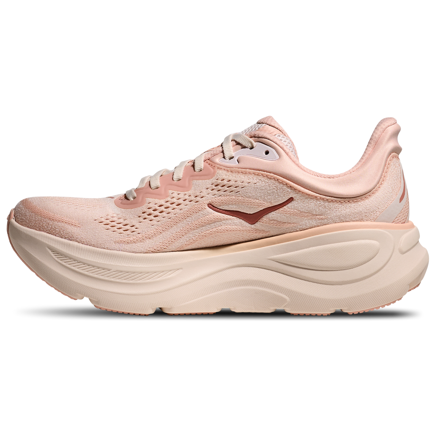 HOKA Bondi 9 - Women's - Rose Latte/Rose Cream