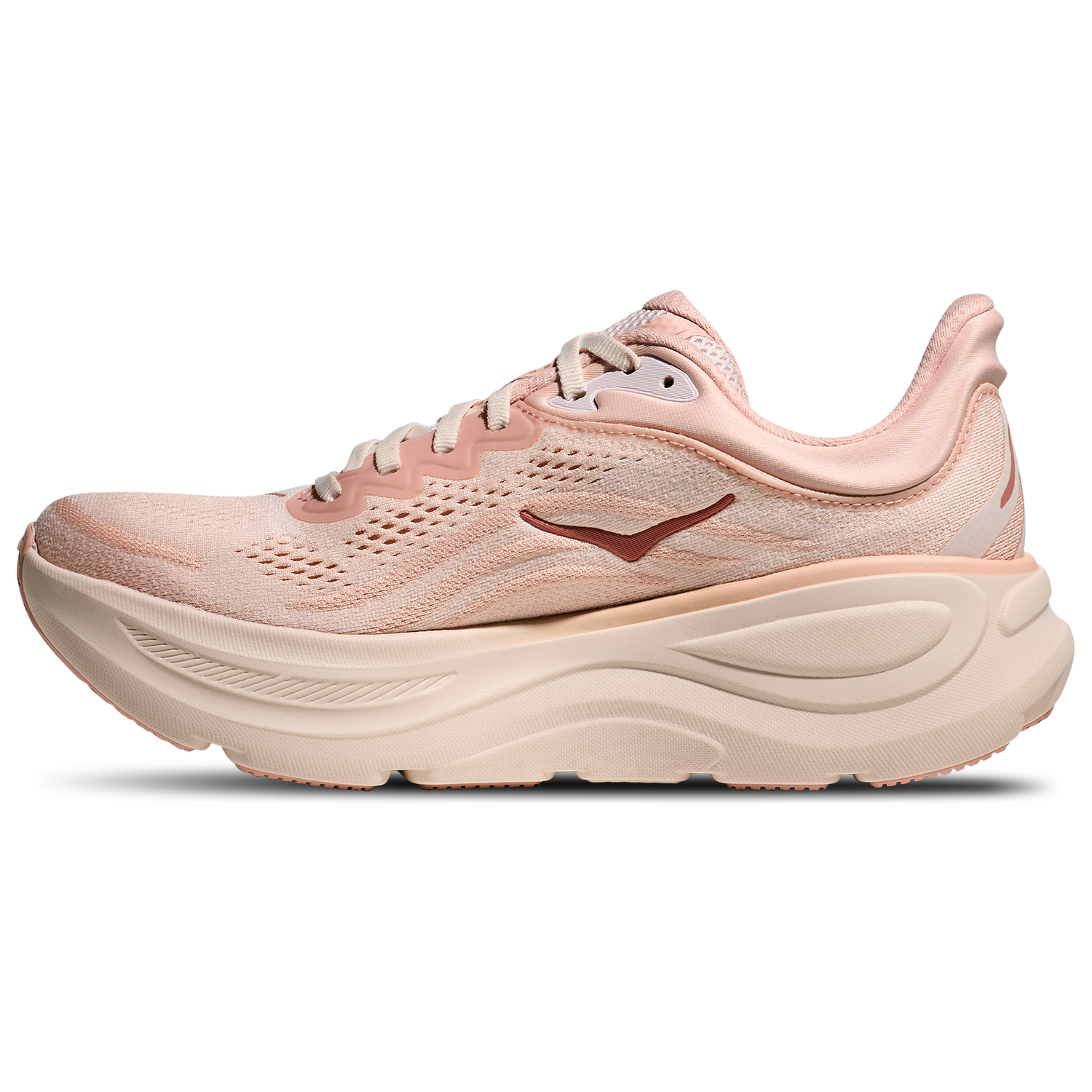 HOKA Bondi 9 - Women's - Rose Latte/Rose Cream