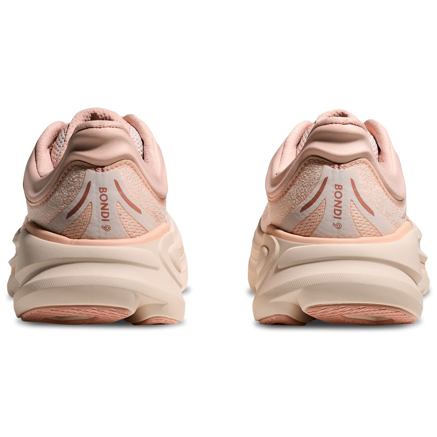 HOKA Bondi 9 - Women's - Rose Latte/Rose Cream