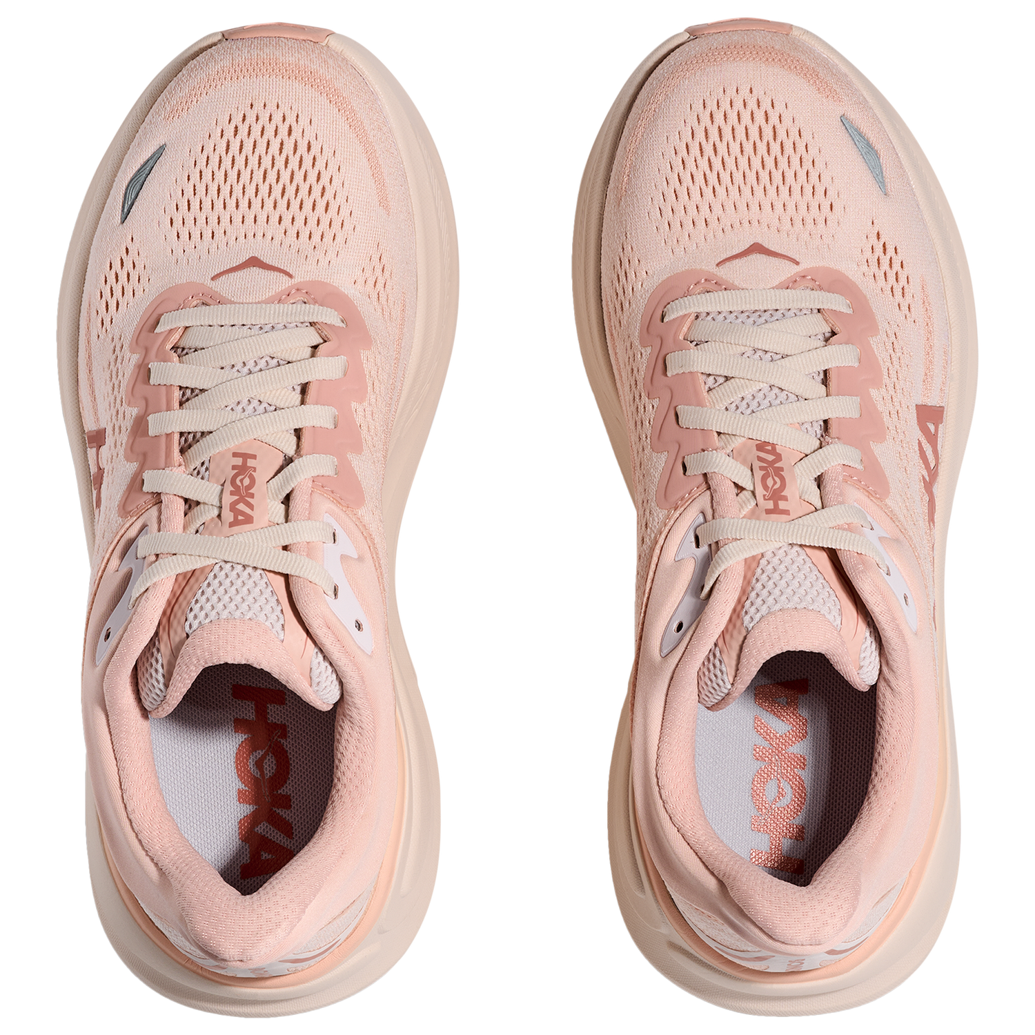 HOKA Bondi 9 - Women's - Rose Latte/Rose Cream