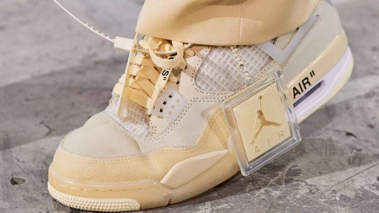 Nike Air Jordan 4 Retro x Off-White SP Sail Wmns