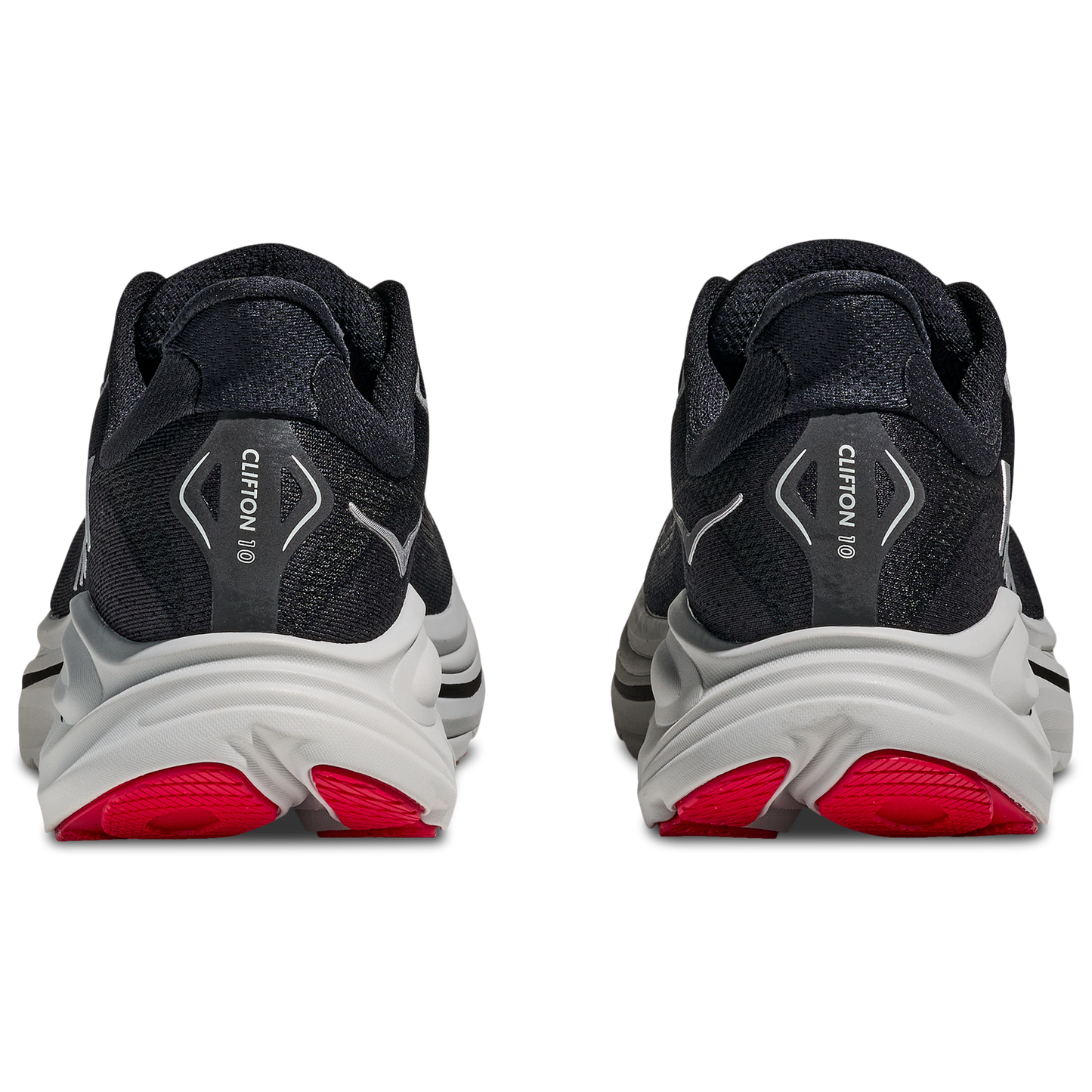HOKA Clifton 10 - Men's - Black/Silver