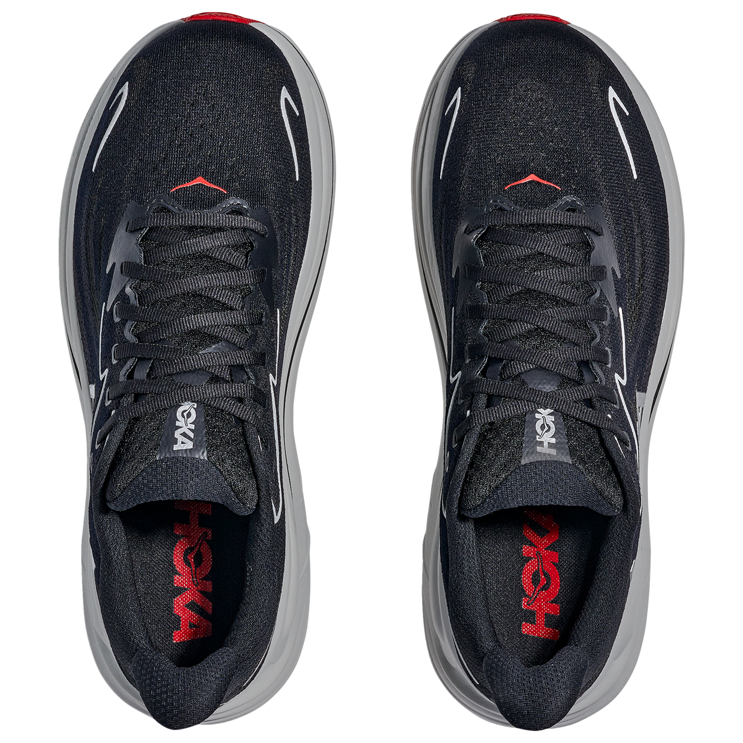 HOKA Clifton 10 - Men's - Black/Silver
