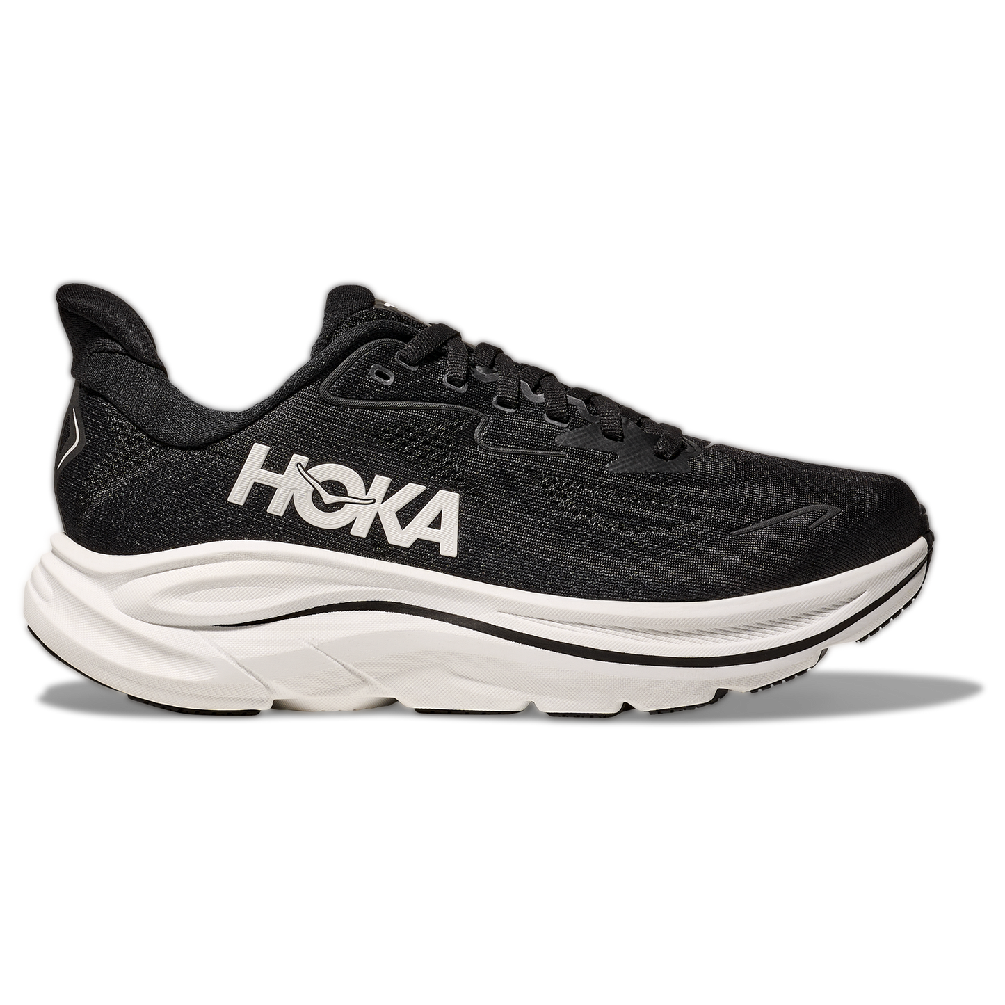 HOKA Clifton 10 - Men's - White/Black