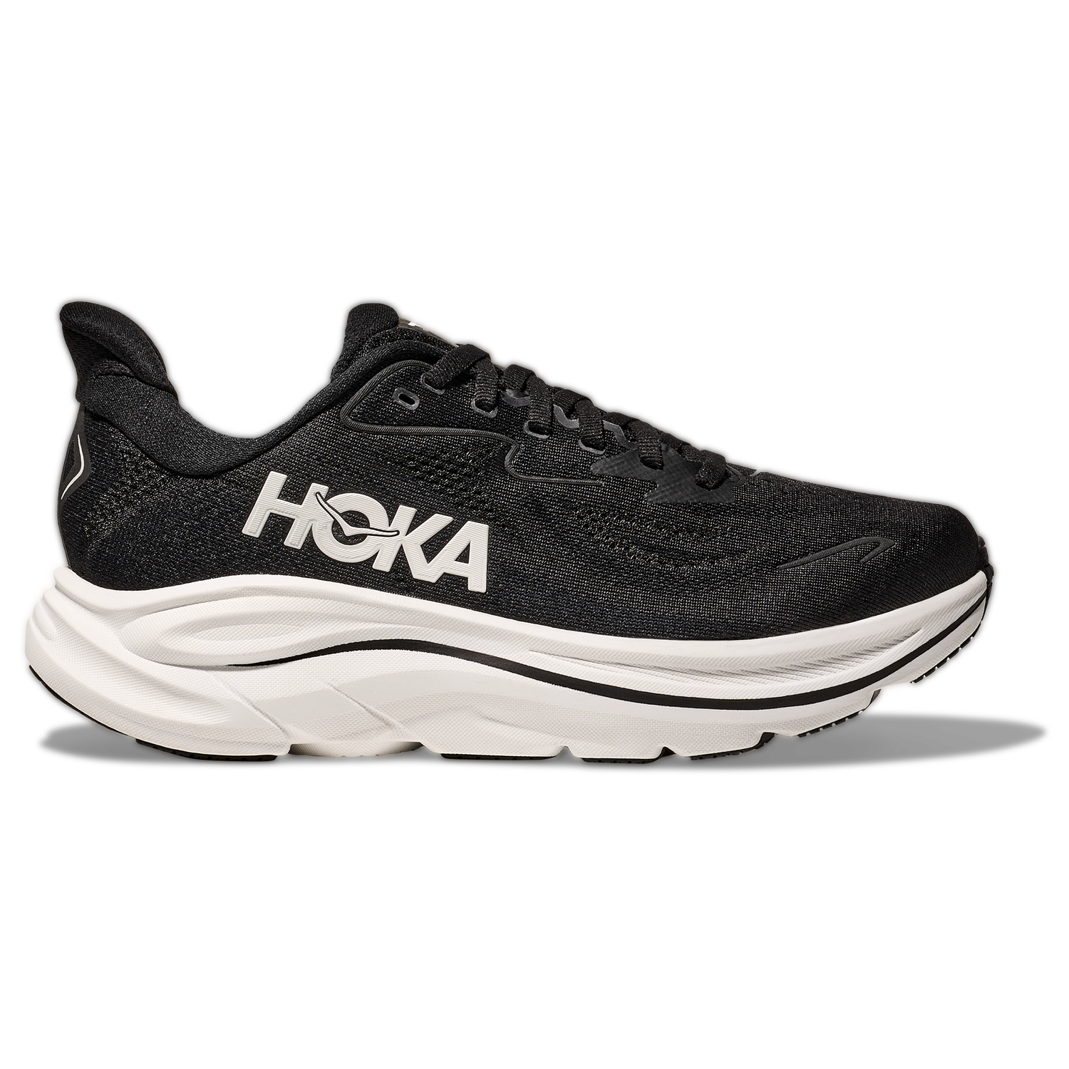 HOKA Clifton 10 - Men's - White/Black