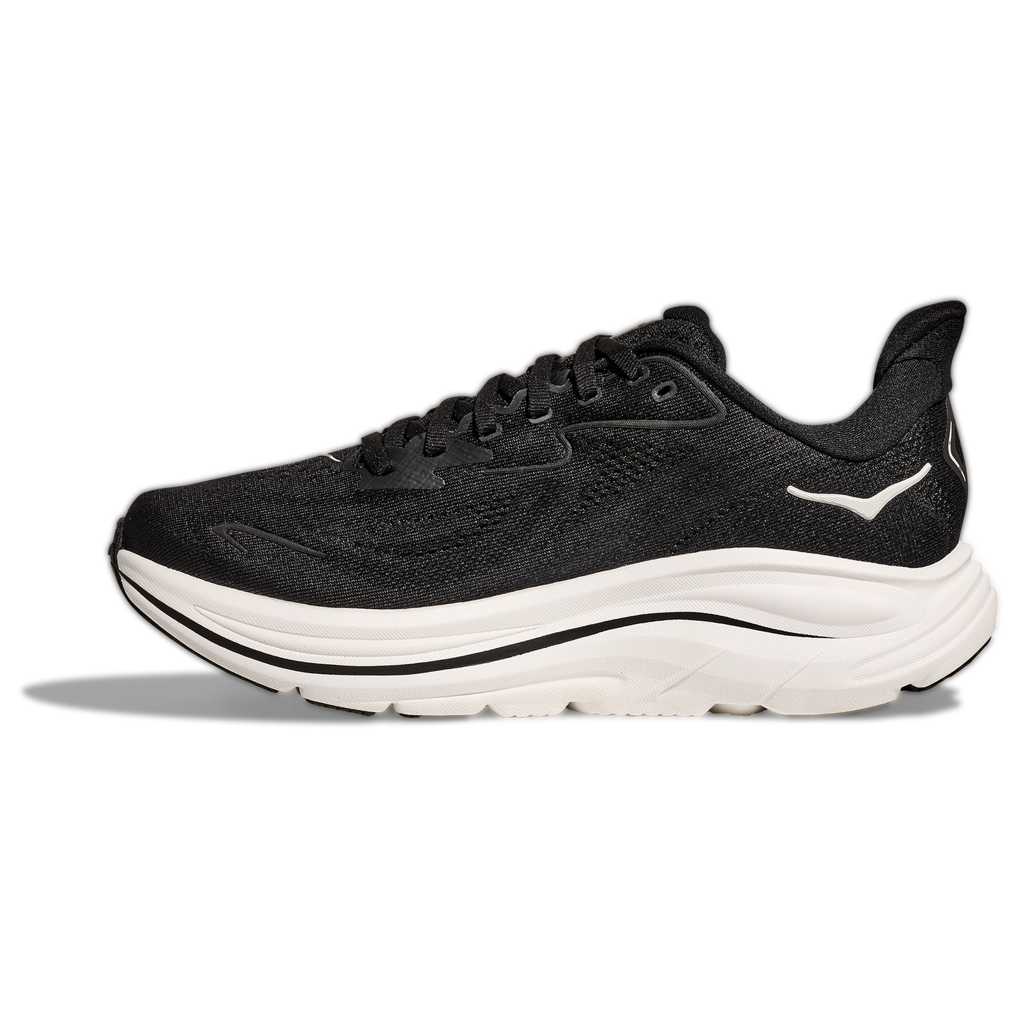 HOKA Clifton 10 - Men's - White/Black
