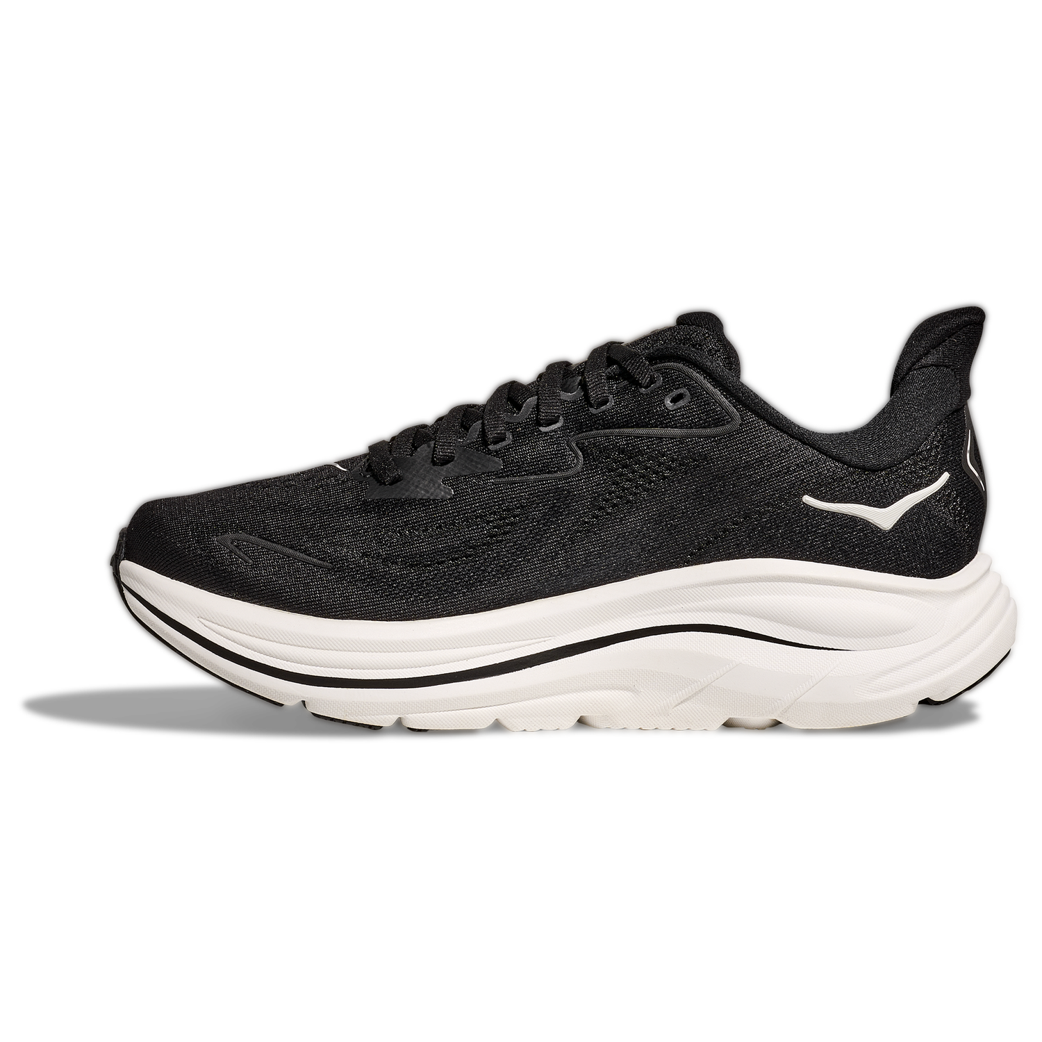 HOKA Clifton 10 - Men's - White/Black