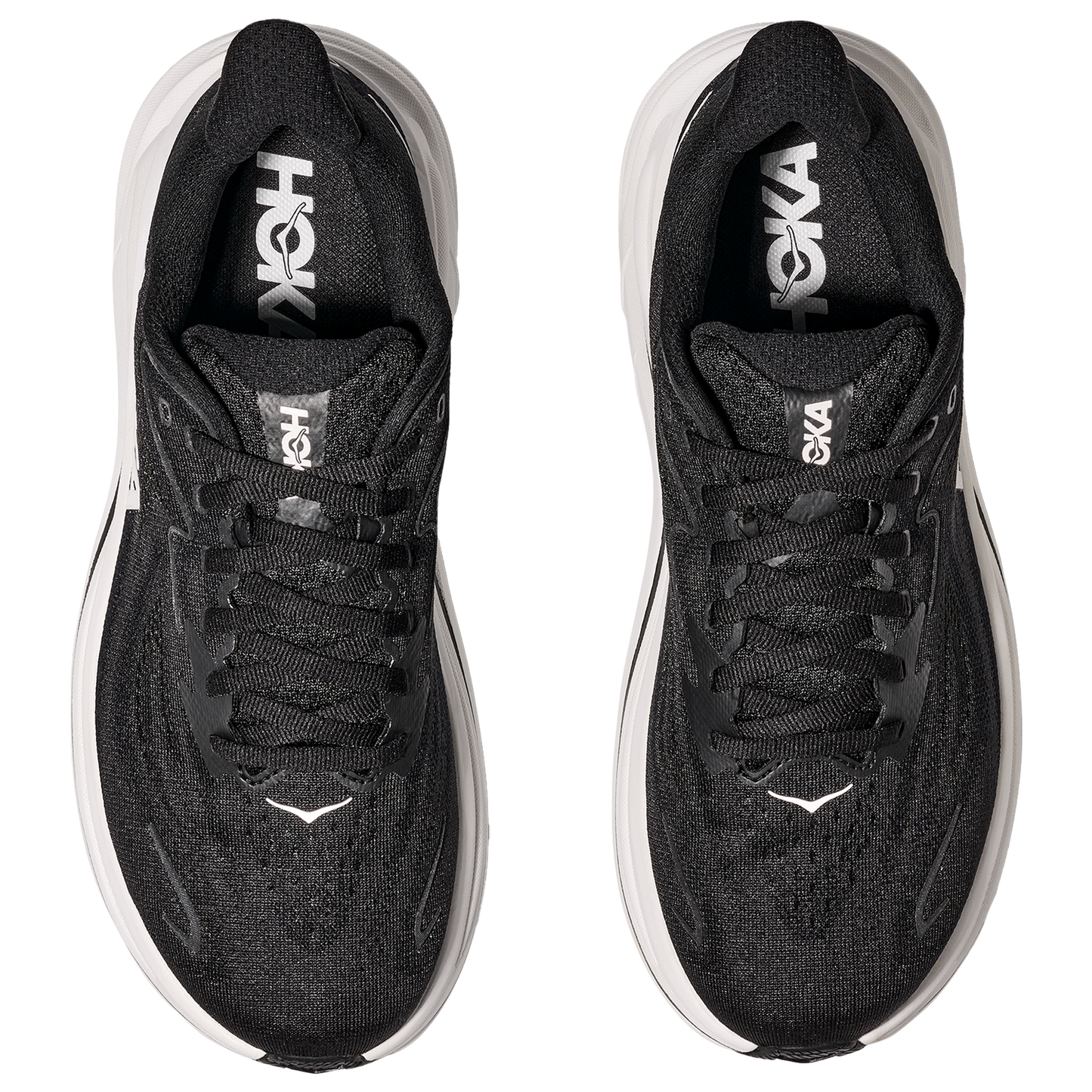 HOKA Clifton 10 - Men's - White/Black