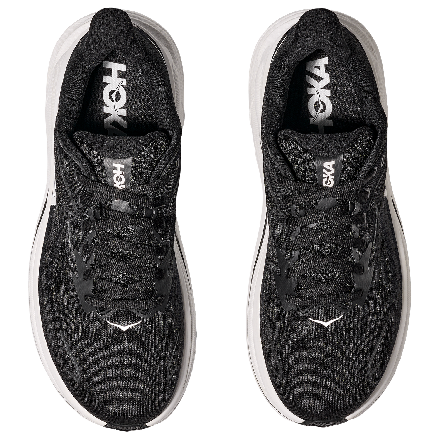 HOKA Clifton 10 - Men's - White/Black