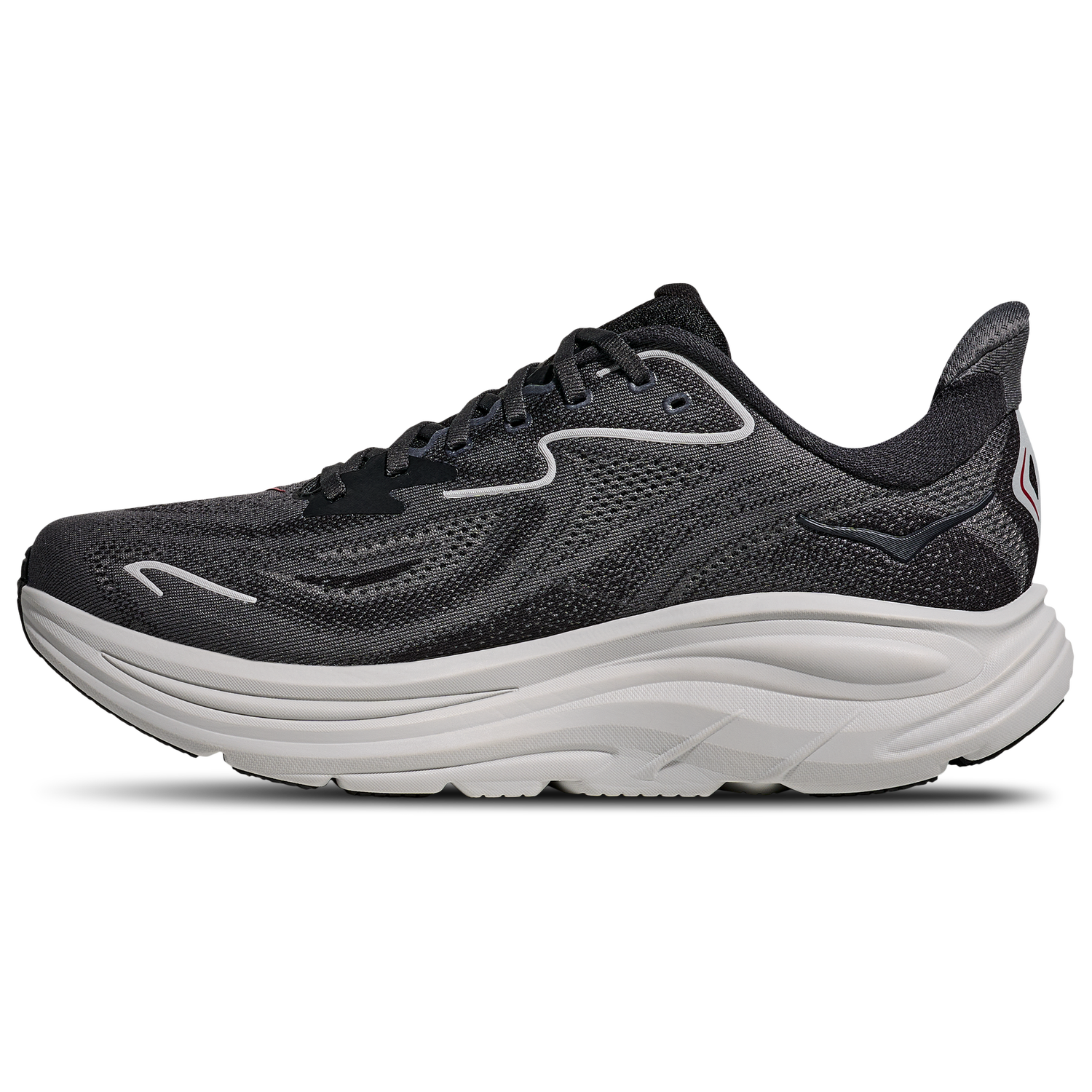 HOKA Clifton 10 - Men's - Carbon Black/Satellite Grey