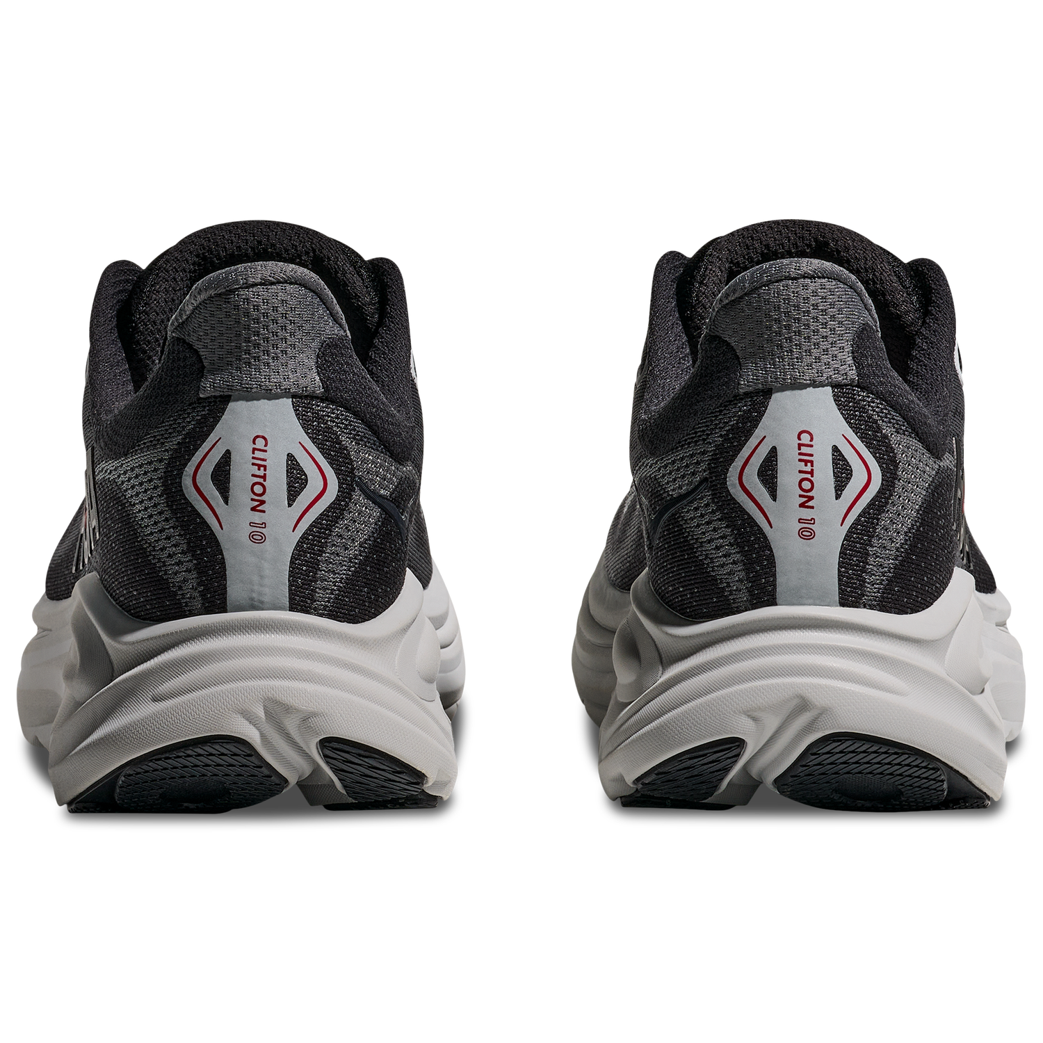HOKA Clifton 10 - Men's - Carbon Black/Satellite Grey