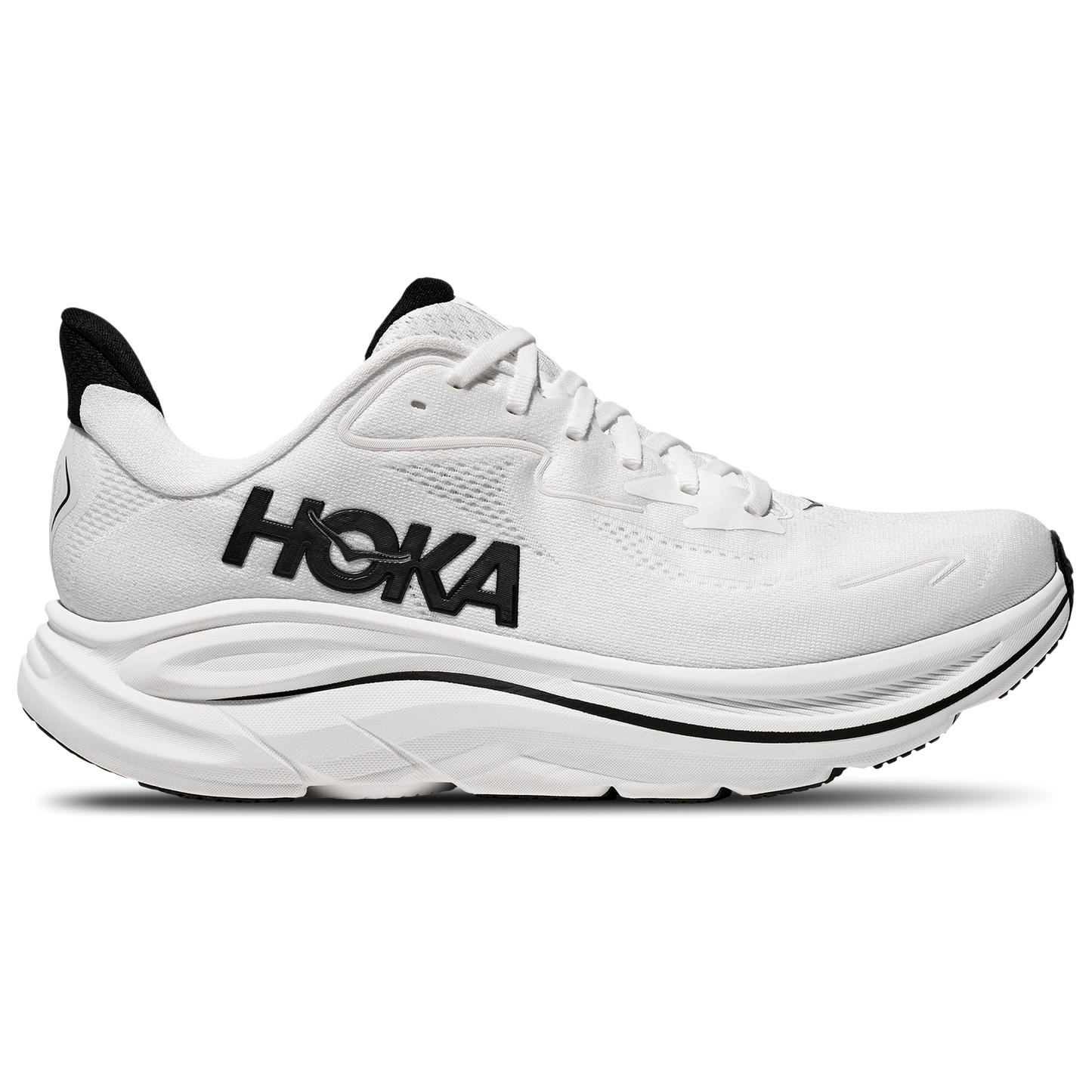 HOKA Clifton 10 - Men's - White/Black (2030WBLC)
