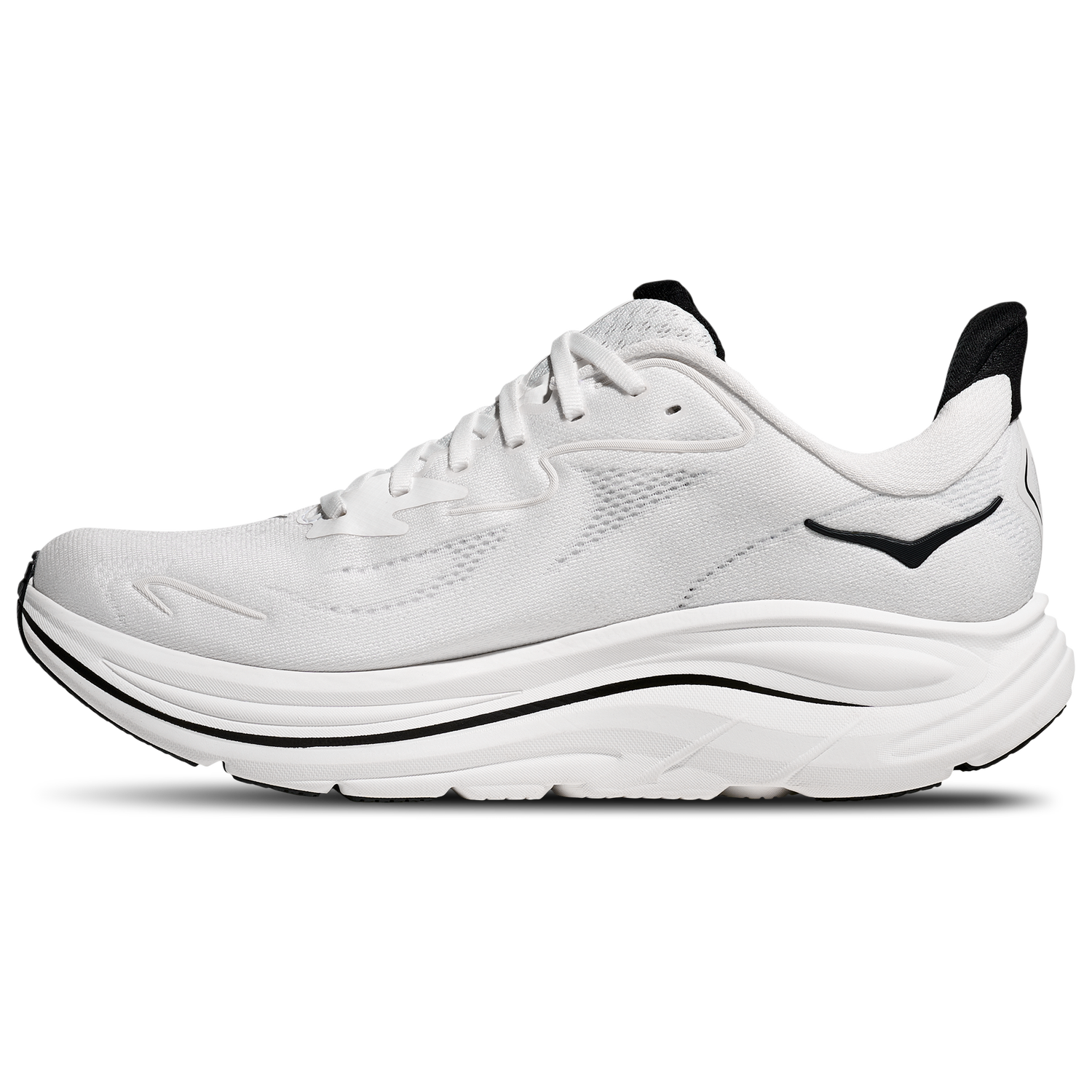 HOKA Clifton 10 - Men's - White/Black (2030WBLC)