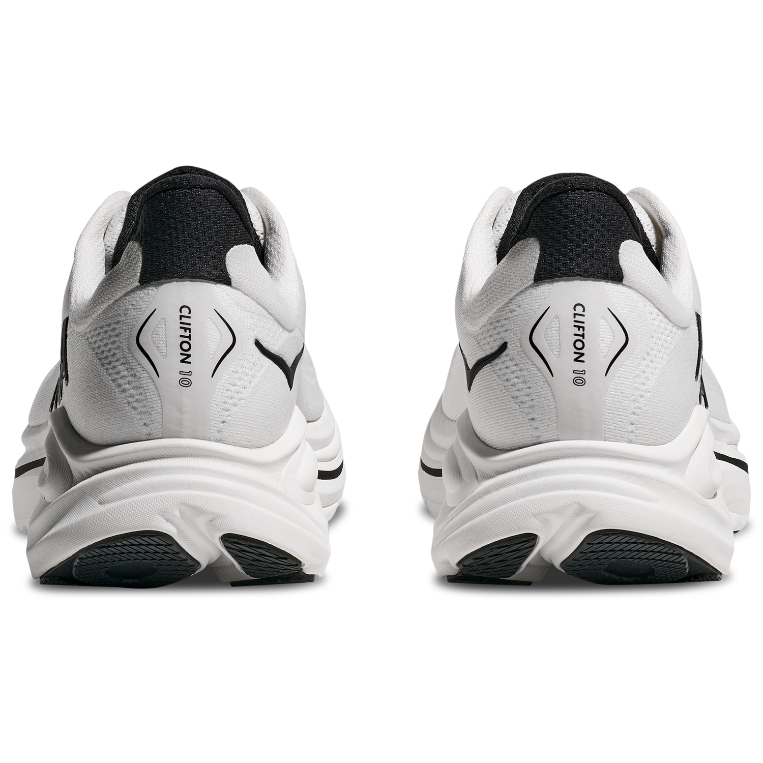 HOKA Clifton 10 - Men's - White/Black (2030WBLC)